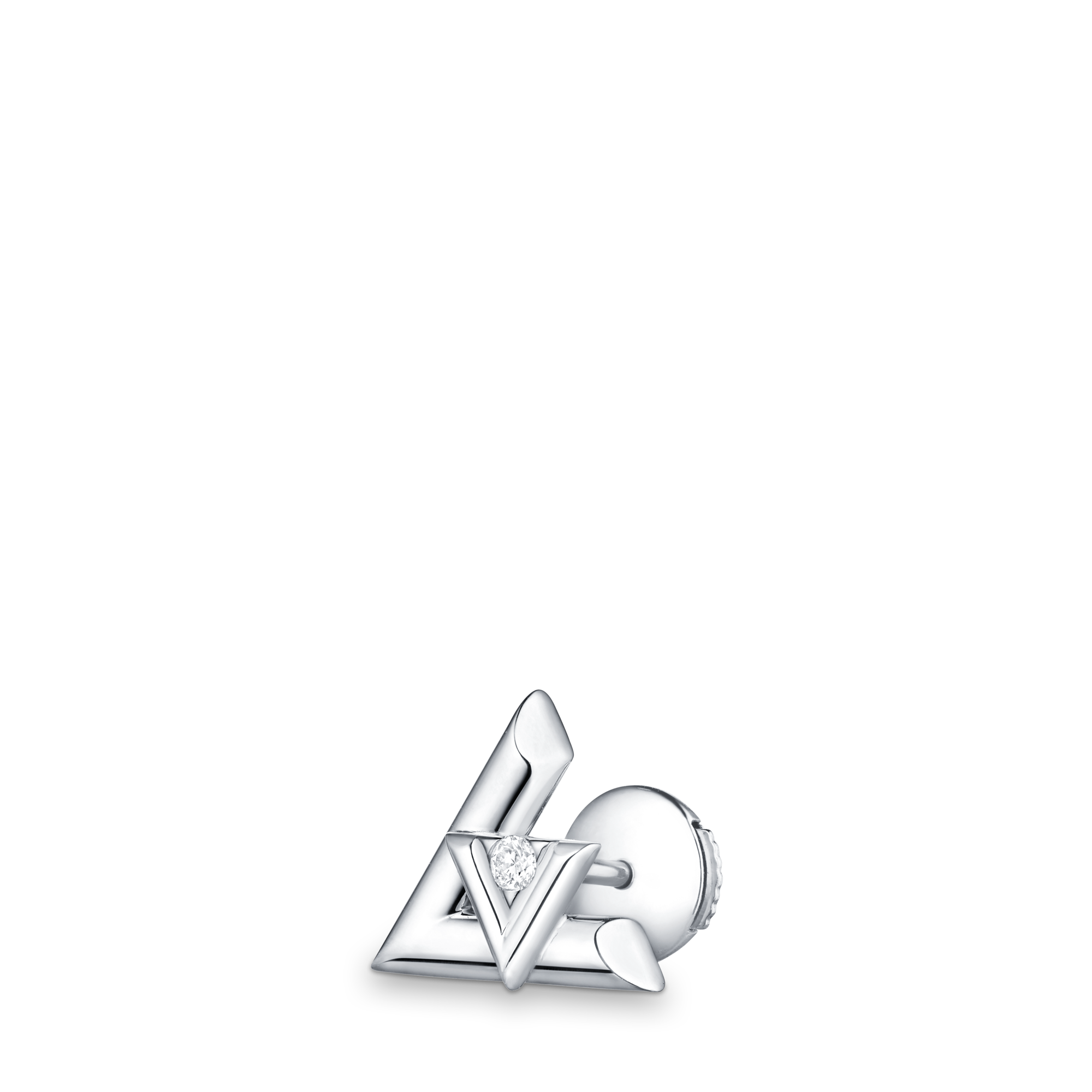 ピアス LV ヴォルト ワン(ホワイトゴールド×ダイヤモンド) 単品  ジュエリー ジュエリー カテゴリー (製品ズーム)