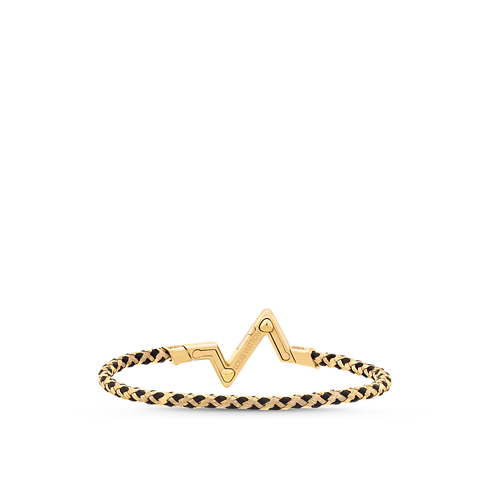 プレイ ブレスレット LV ヴォルト アップサイド ダウン GM (ブラック & ゴールド) メンズ Discontinued Product (製品ズーム)