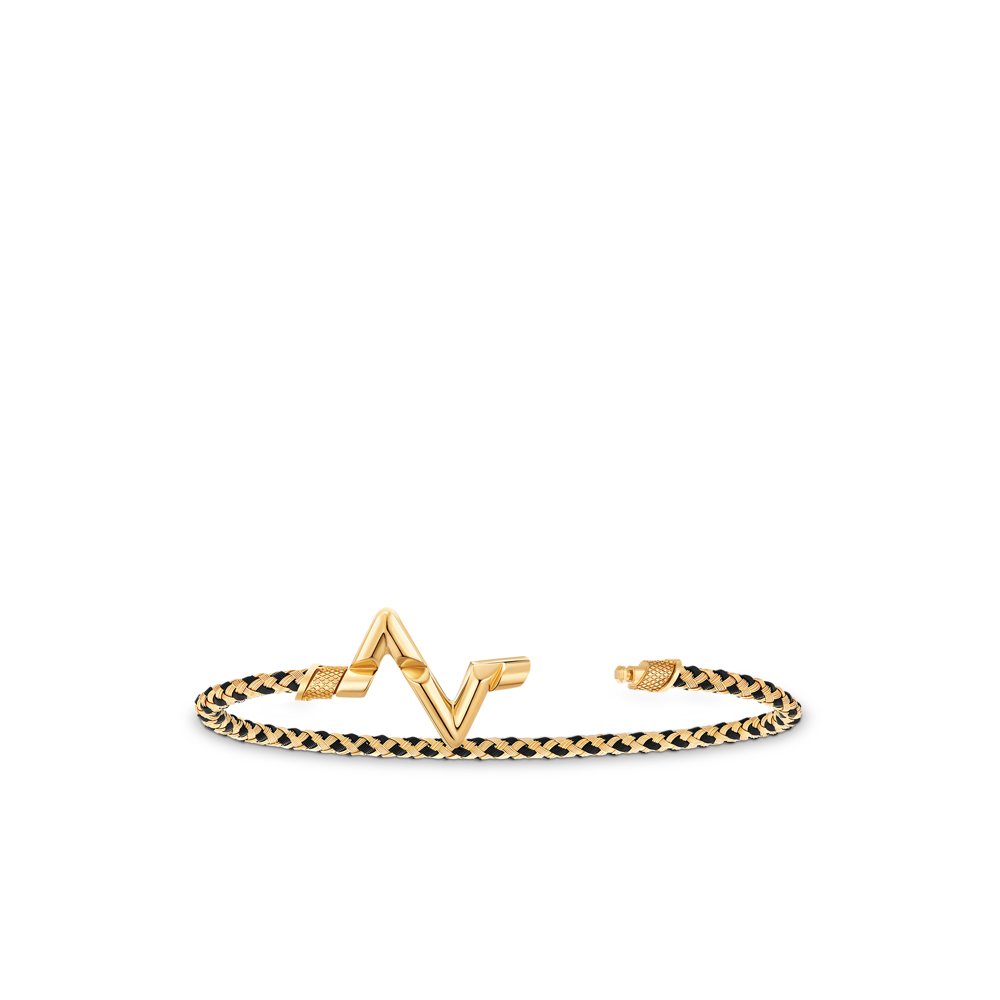 プレイ ブレスレット LV ヴォルト アップサイド ダウン PM (ブラック & ゴールド)  メンズ Discontinued Product (製品ズーム)