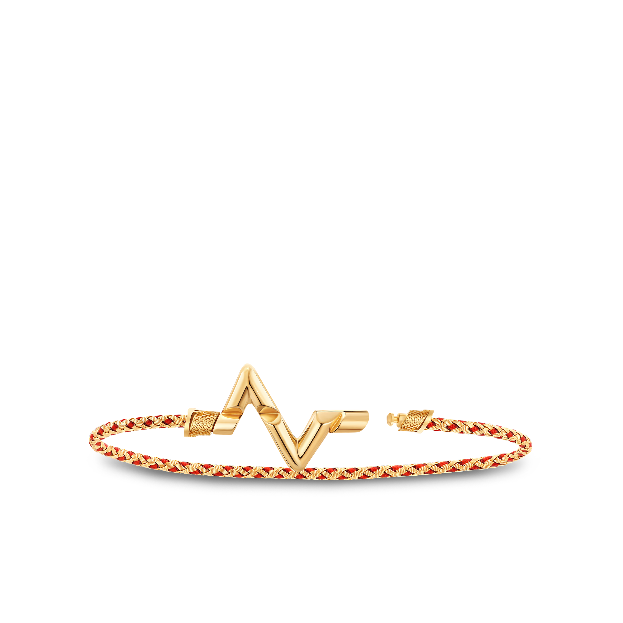 プレイ ブレスレット LV ヴォルト アップサイド ダウン PM (レッド & ゴールド)  メンズ Discontinued Product (製品ズーム)