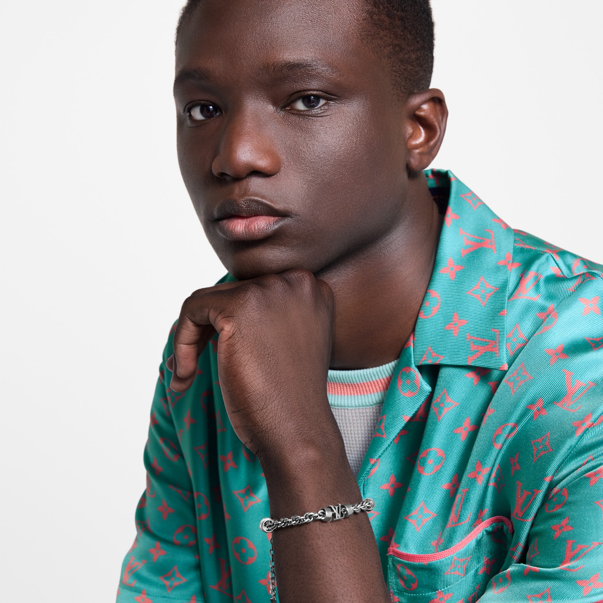 ブレスレット･LV ワイヤー S00 メンズ ファッションジュエリー (製品ズーム)