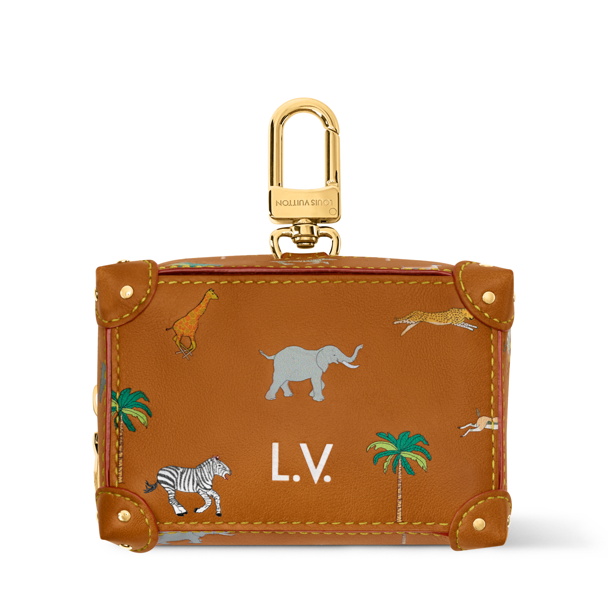 LV × ザ・ダージリン リミテッド ポーチ・ミニ トランク S00｜ルイ 
