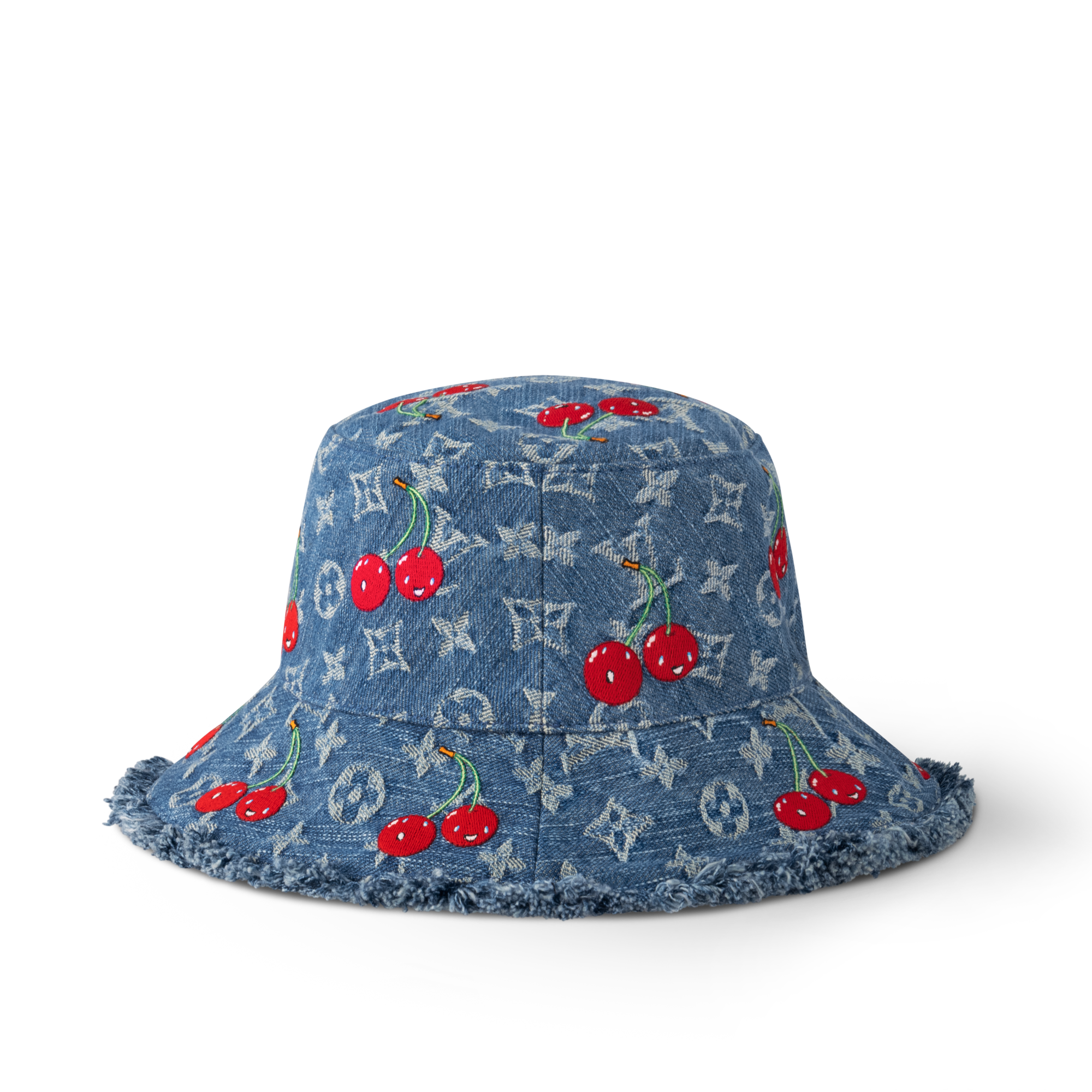 LV × TM バケットハット･モノグラム デニム･チェリー S00 ウィメンズ アクセサリー (製品ズーム)