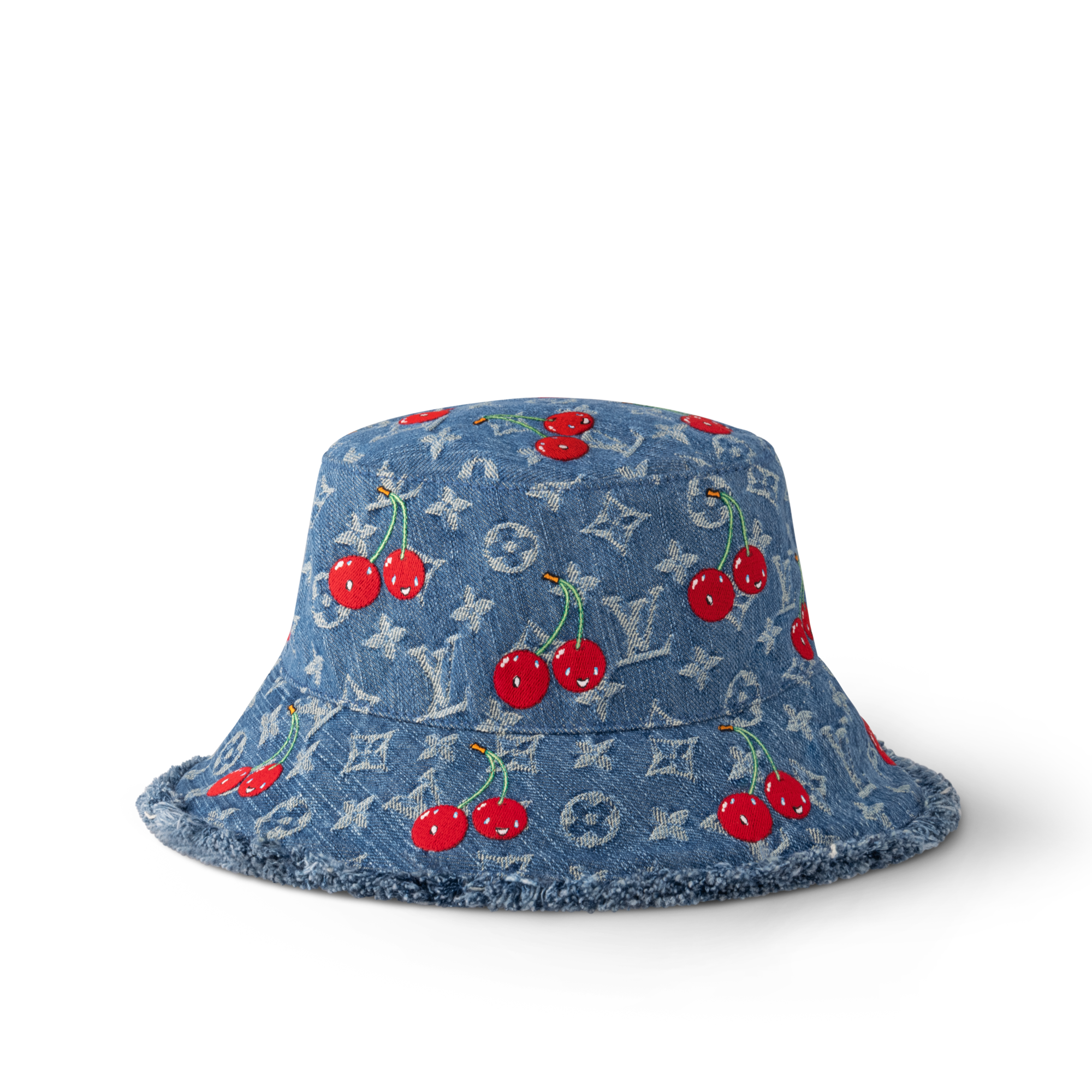 LV × TM バケットハット･モノグラム デニム･チェリー S00 ウィメンズ アクセサリー (製品ズーム)
