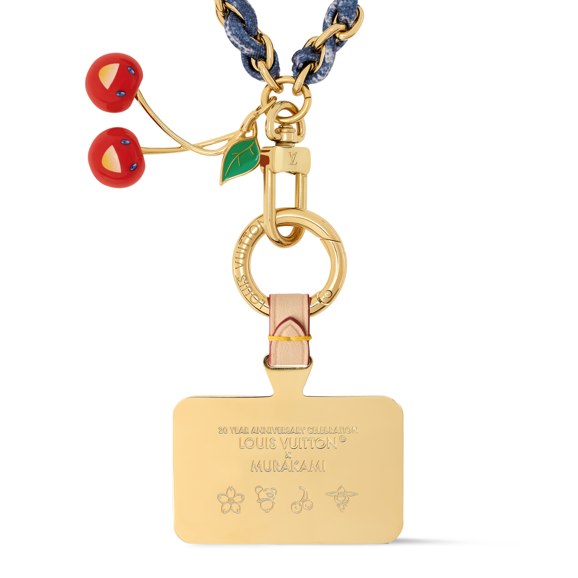 LV × TM フォーンチャーム･モノグラム デニム･チェリー S00 ウィメンズ アクセサリー (製品ズーム)