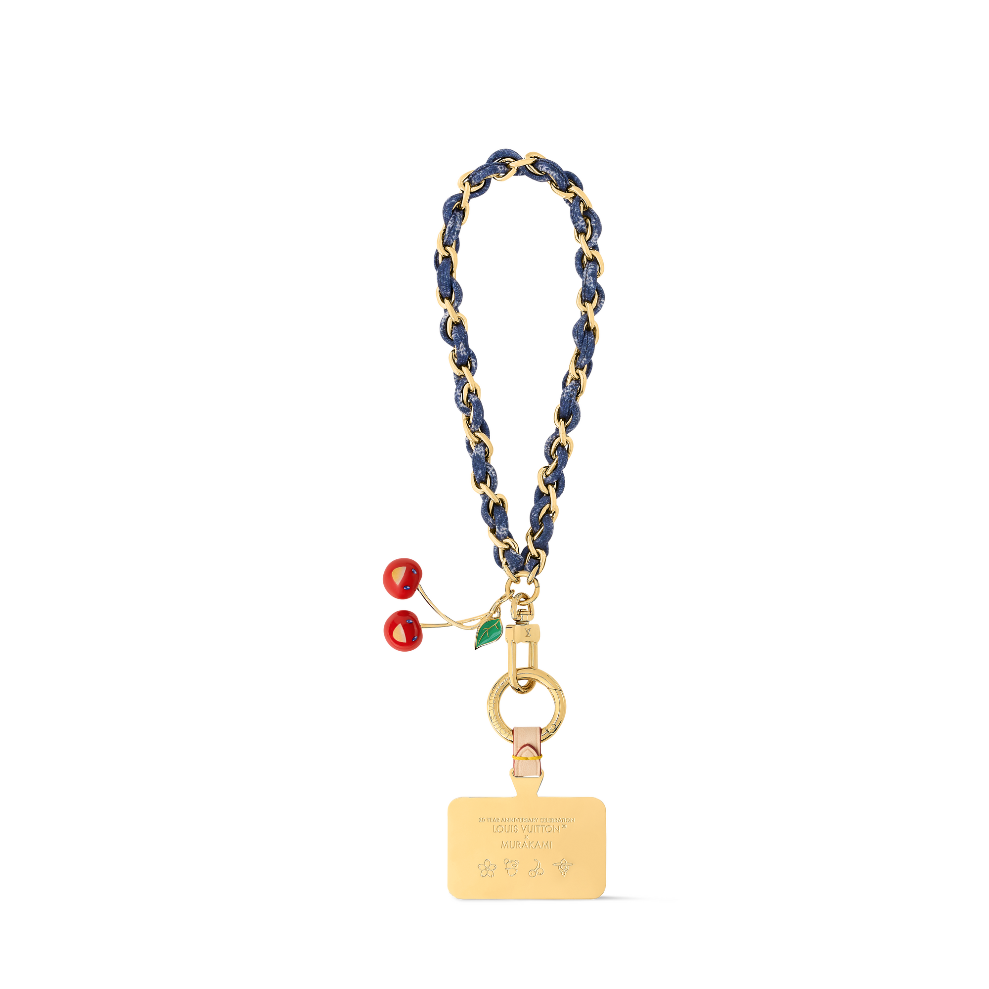 LV × TM フォーンチャーム･モノグラム デニム･チェリー S00 ウィメンズ アクセサリー (製品ズーム)