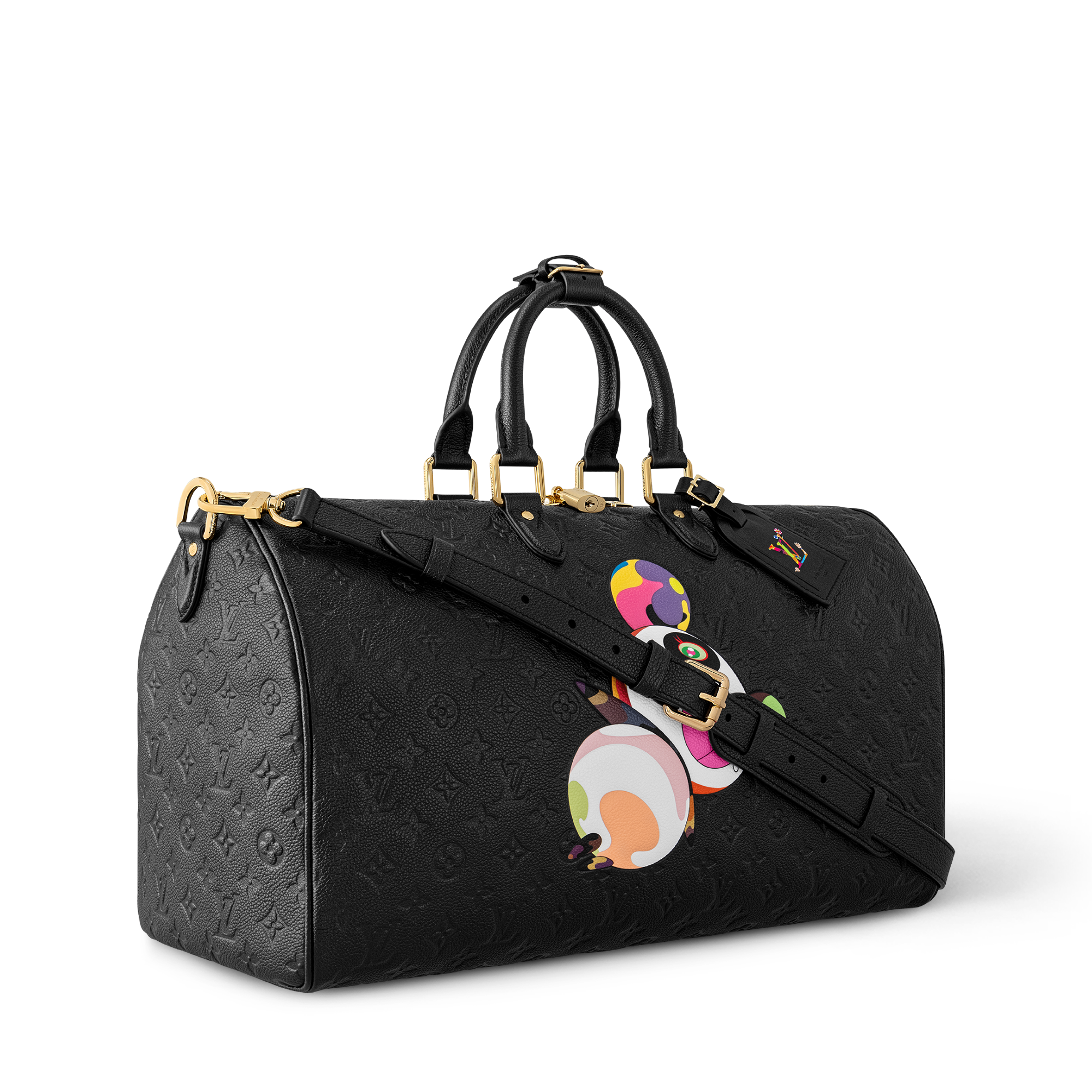 LV × TM キーポル・バンドリエール 45 モノグラム・アンプラント｜ルイ 