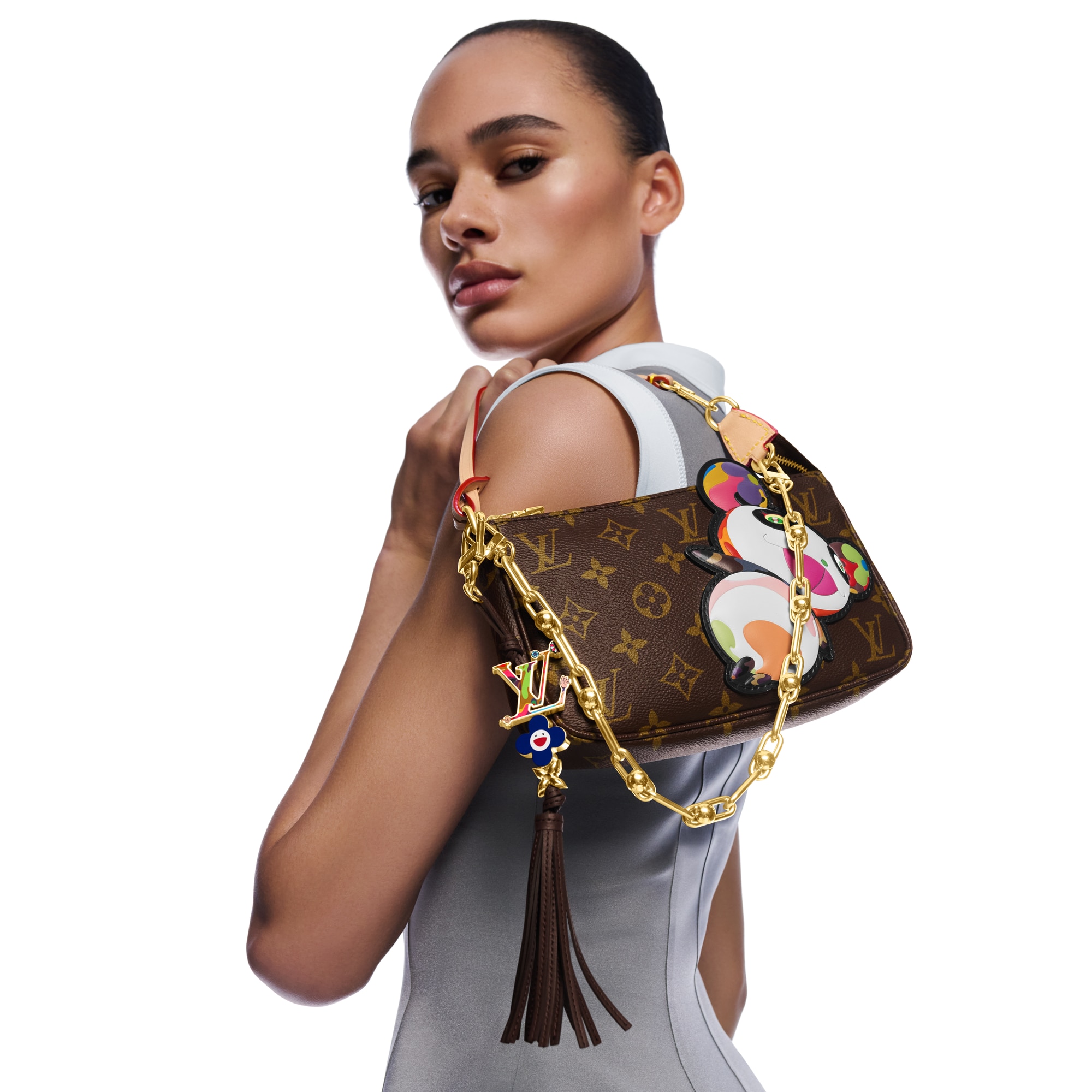 LV × TM バッグチャーム・タッセル スーパーフラット S00｜ルイ 