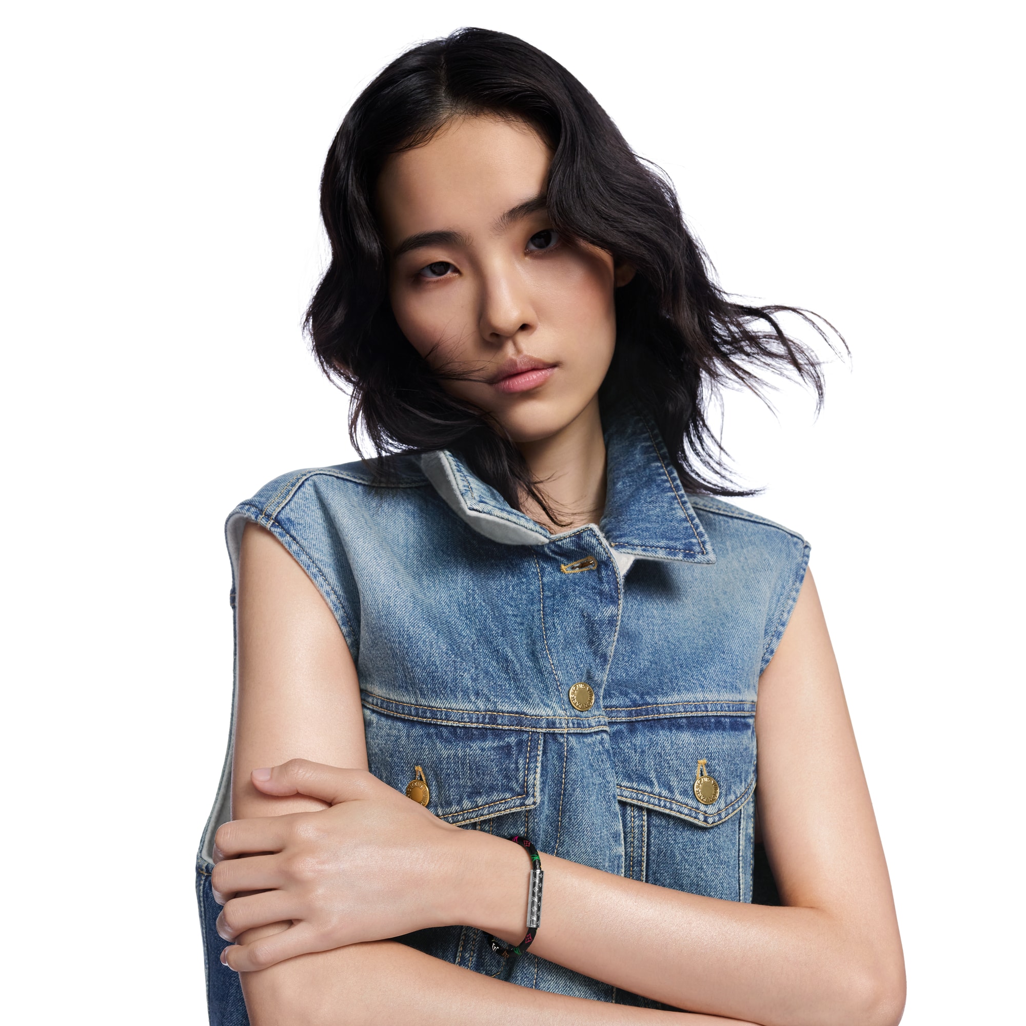 LV × TM ブレスレット・LV コンフィデンシャル その他のレザー｜ルイ 