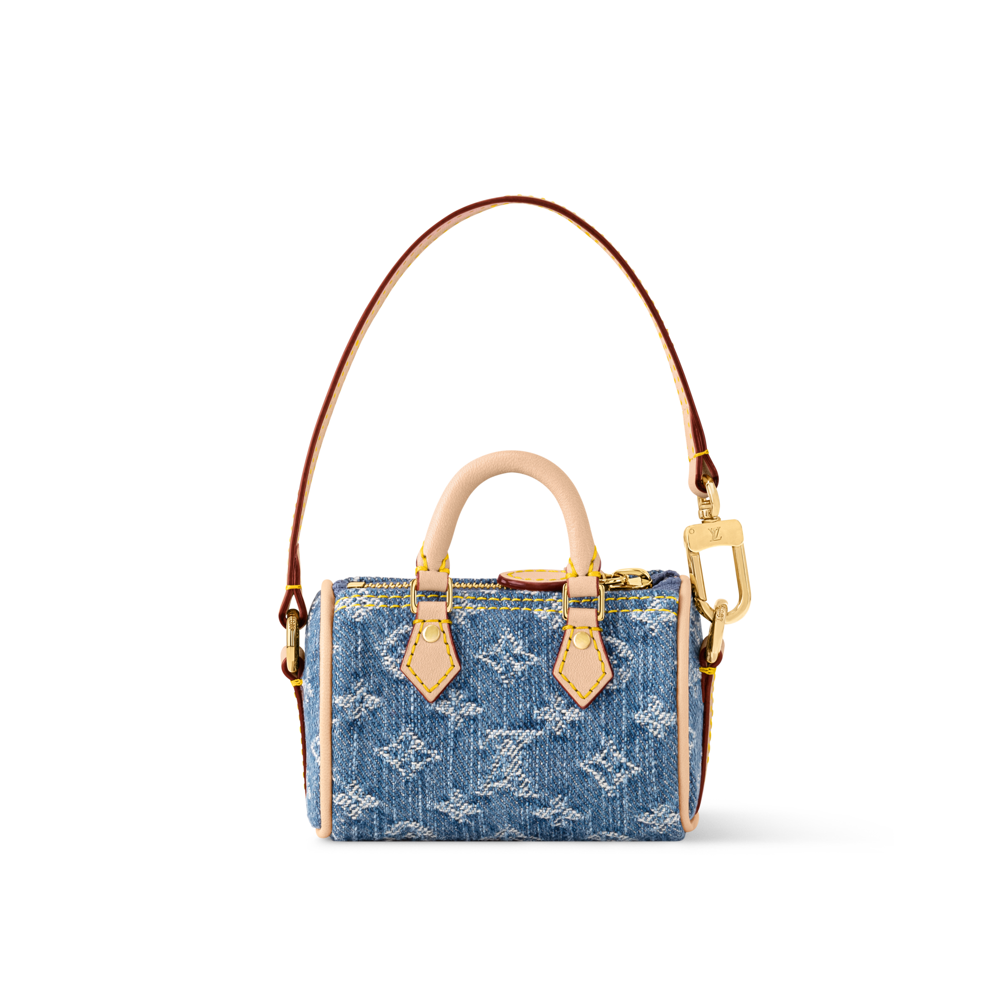 LV × TM バッグチャーム･マイクロ スピーディ モノグラム デニム･チェリー S00 ウィメンズ アクセサリー (製品ズーム)