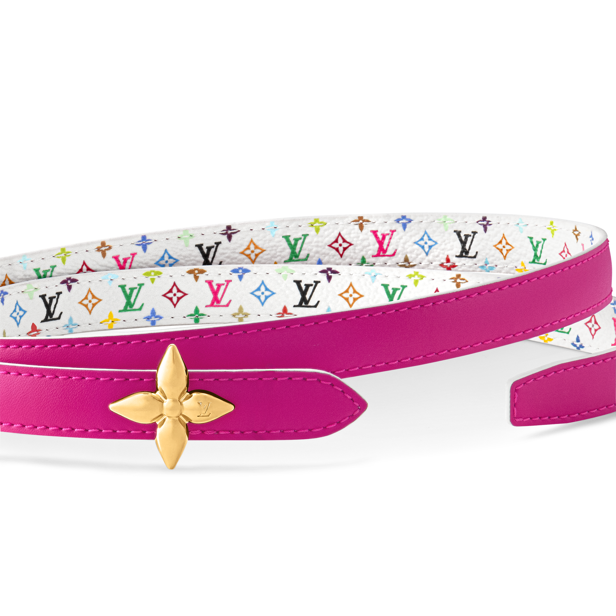 24時間限定タイムセール × LV TM ｜ルイ リバーシブル 15MM ベルト 