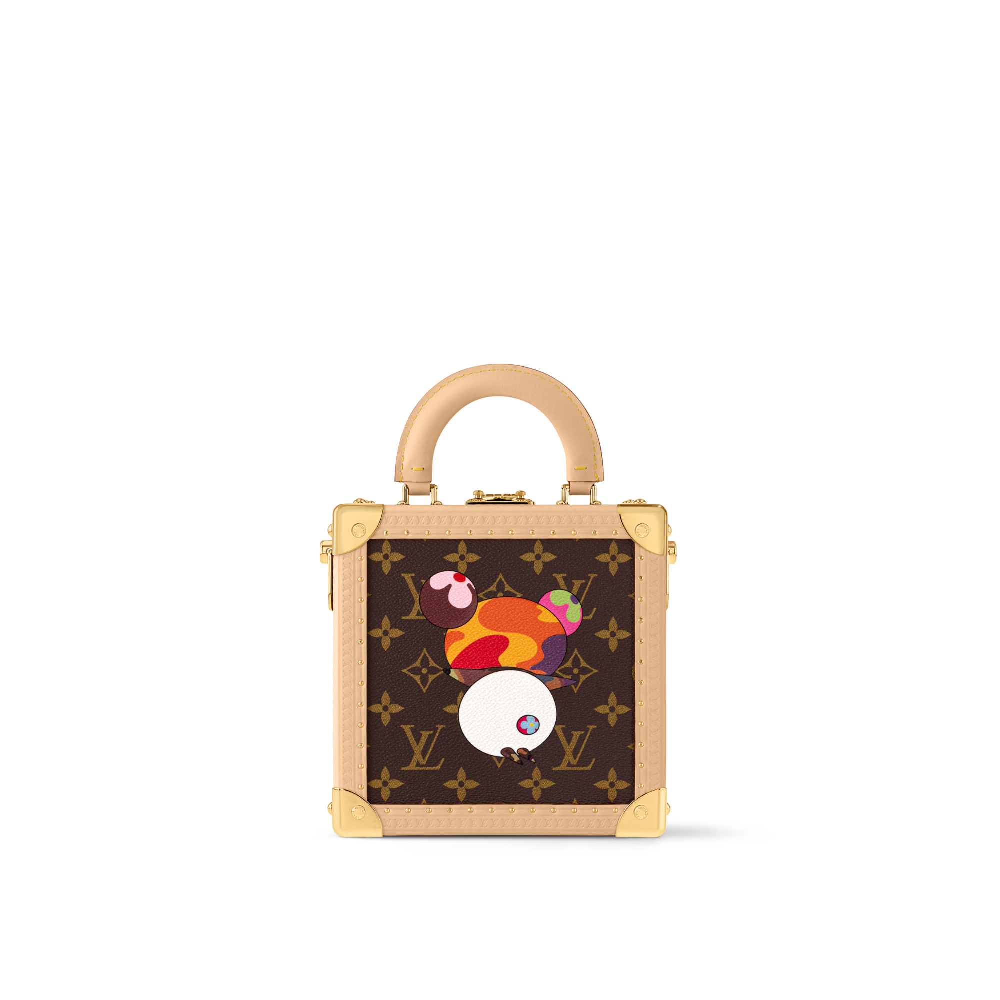 LV × TM ミニ スクエア トランク その他キャンバス トランク、トラベル & ホーム トランク & ボックス (製品ズーム)