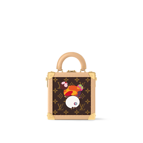 LV × TM ミニ スクエア トランク その他キャンバス トランク、トラベル & ホーム トランク & ボックス (製品ズーム)