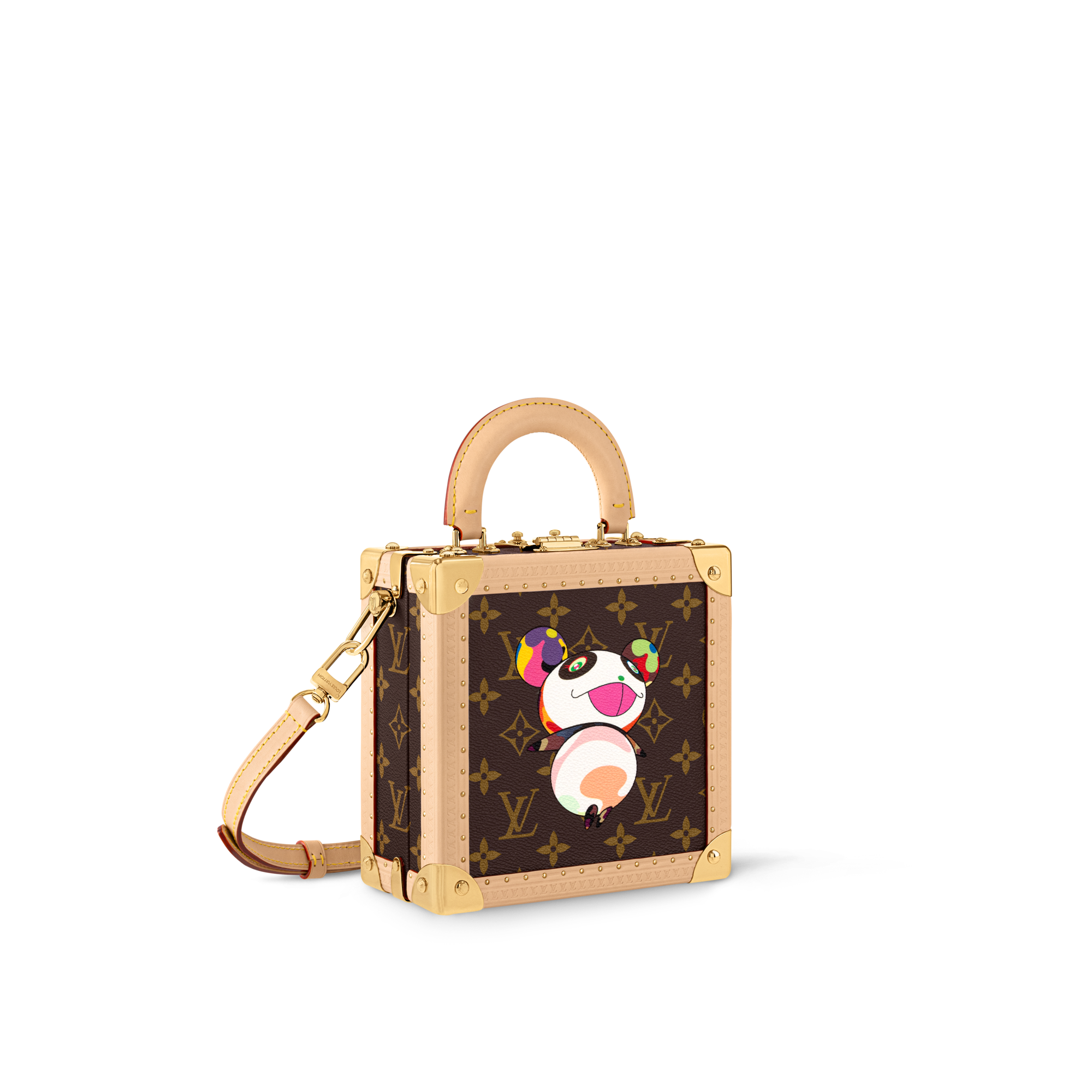 LV × TM ミニ スクエア トランク その他キャンバス トランク、トラベル & ホーム トランク & ボックス (製品ズーム)