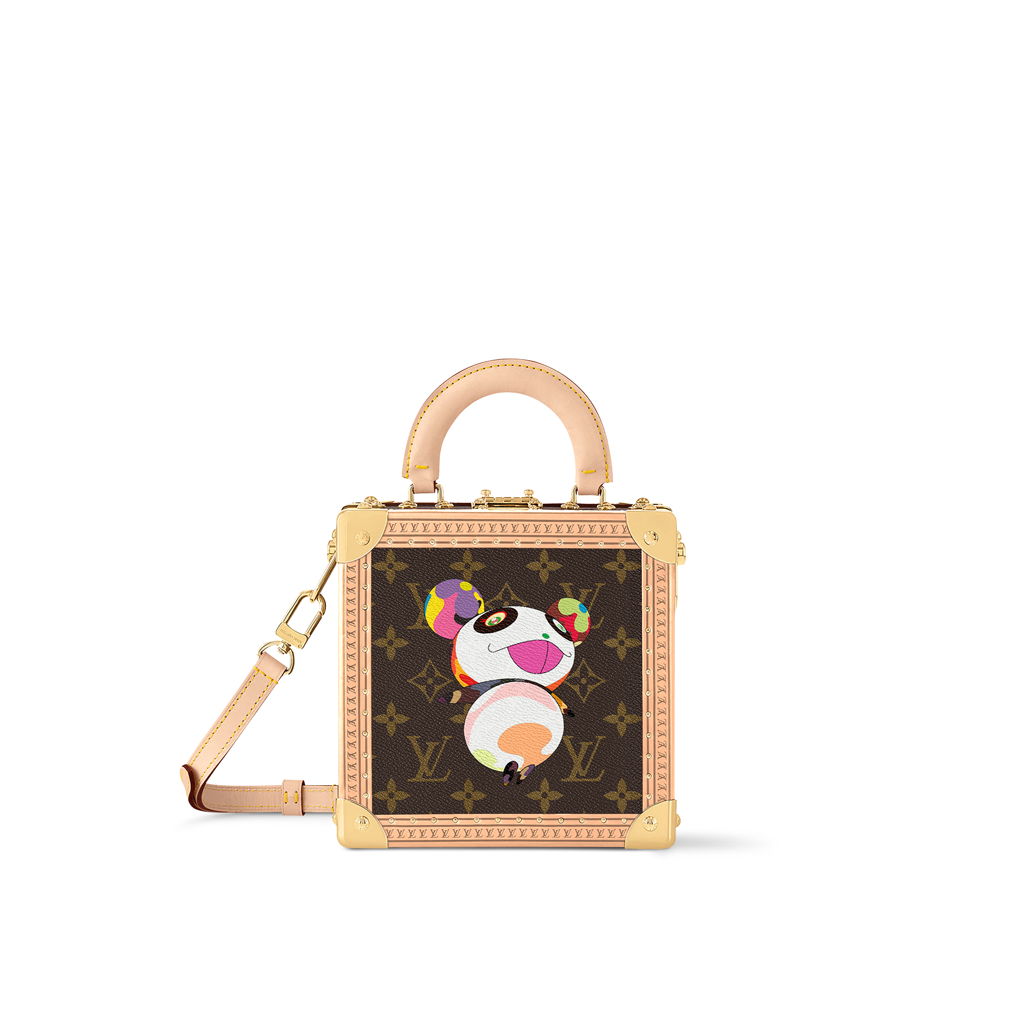 LV × TM ミニ スクエア トランク その他キャンバス トランク、トラベル & ホーム トランク & ボックス (製品ズーム)
