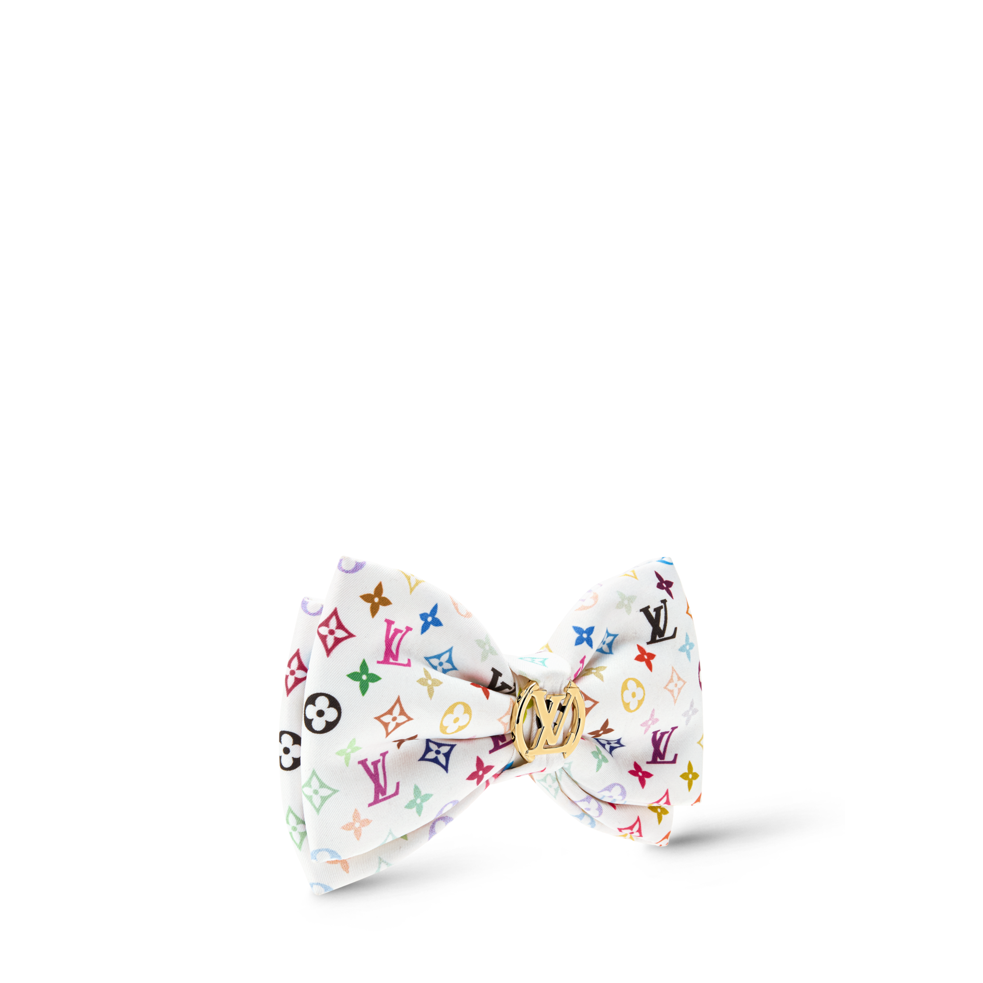 LV × TM モノグラム マルチカラー リボン バレッタ S00｜ルイ 