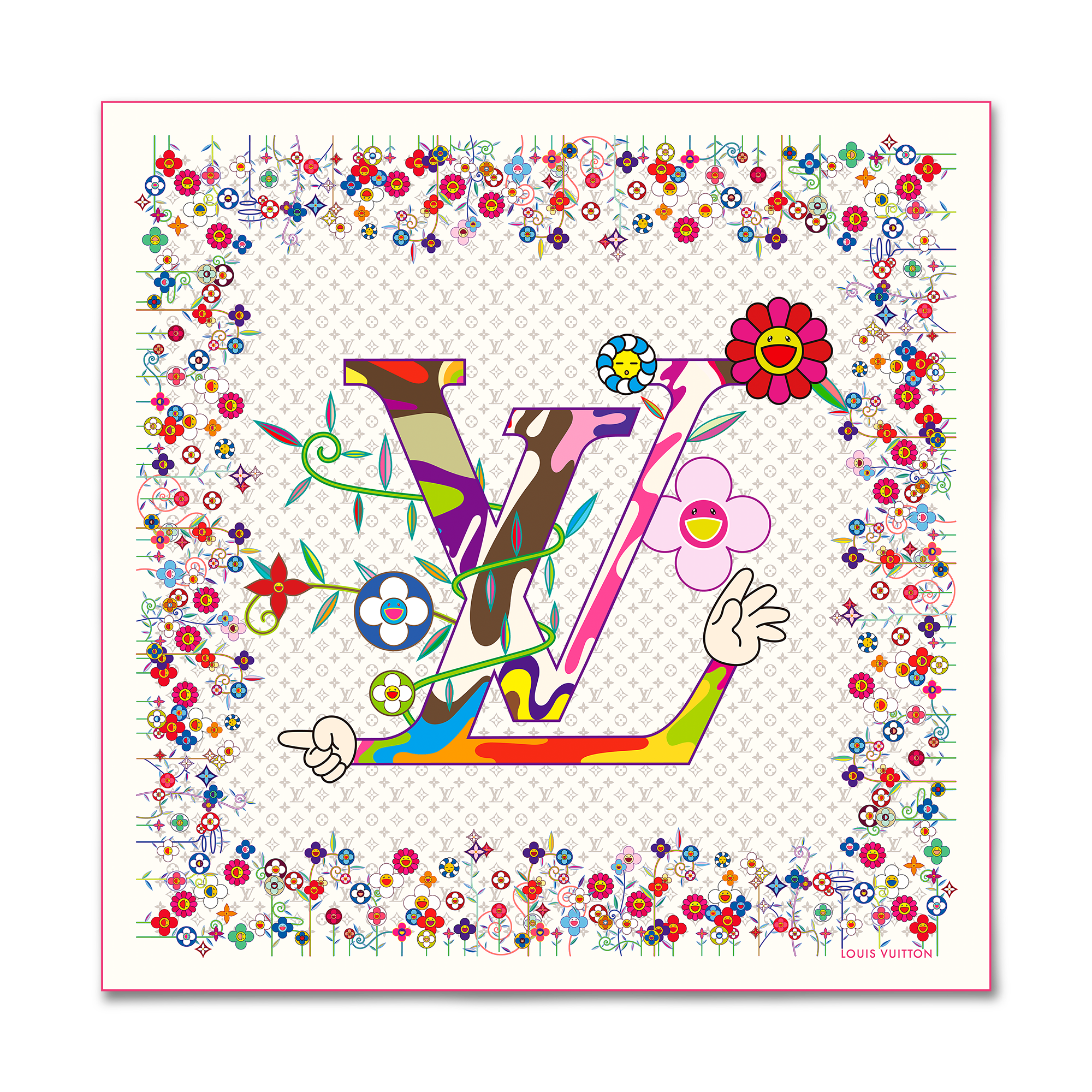 LV × TM ショール・スーパーフラット S00｜ルイ・ヴィトン 公式サイト 
