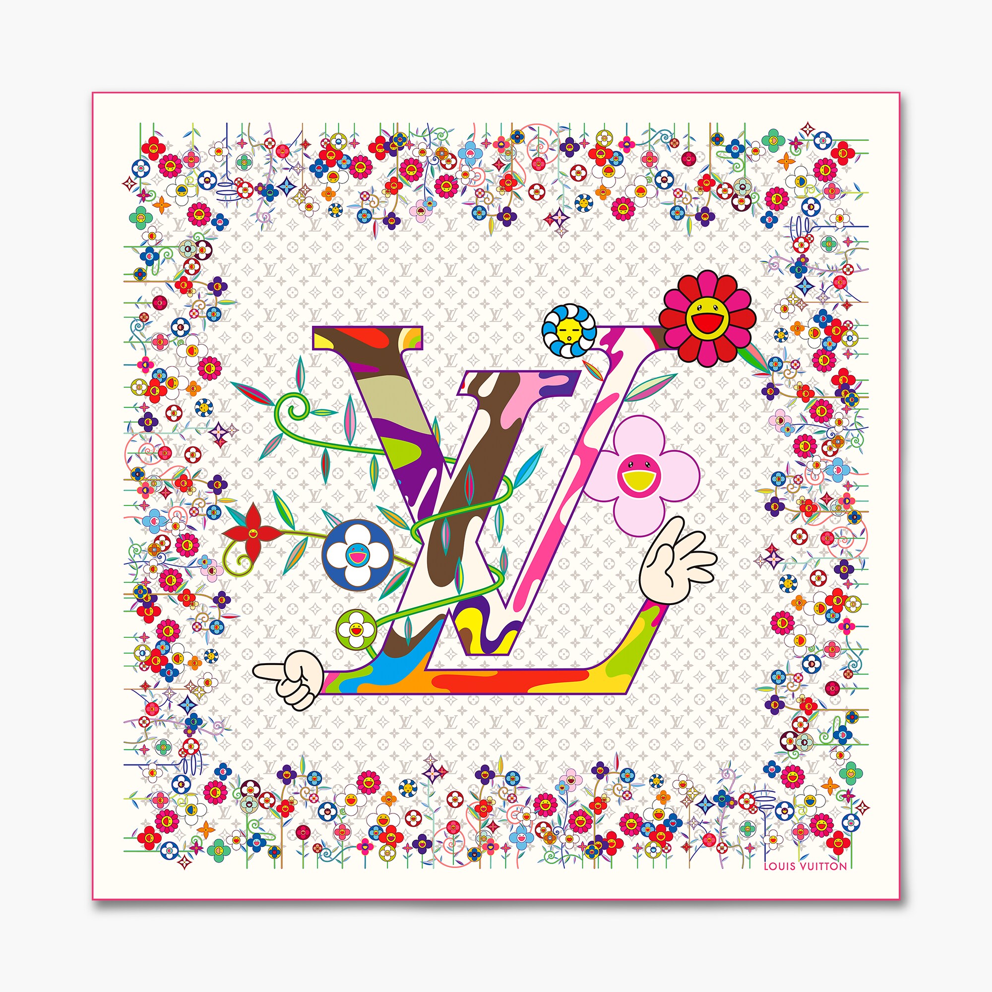 LV × TM ショール・スーパーフラット S00｜ルイ・ヴィトン 公式サイト 