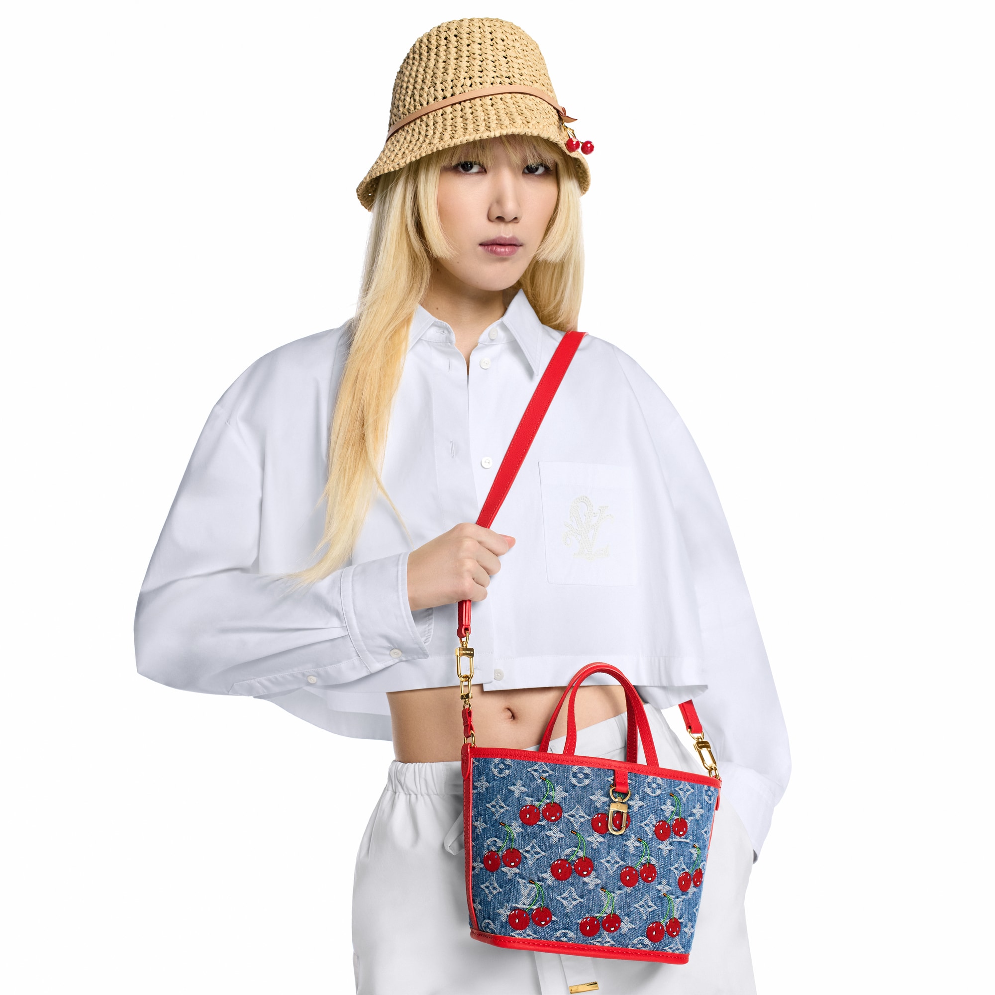 LV × TM ネヴァーフル･インサイドアウト BB モノグラム･デニム バッグ･財布･小物 ウィメンズ･バッグ (製品ズーム)