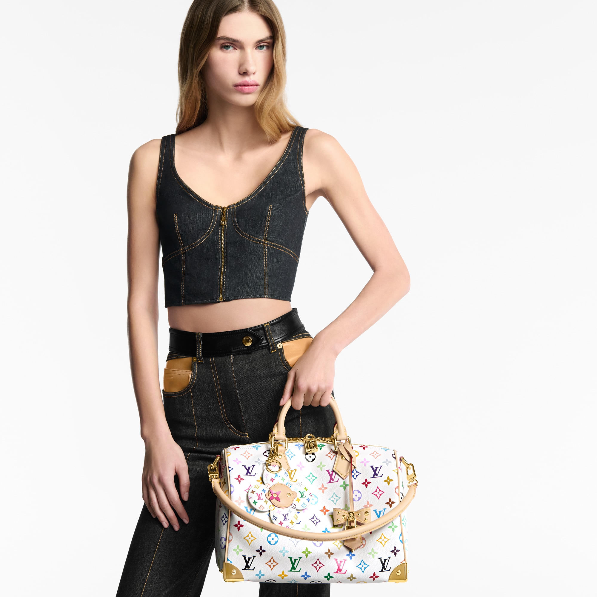 LV × TM バケットハット・スーパーフラット リバーシブル S00｜ルイ 