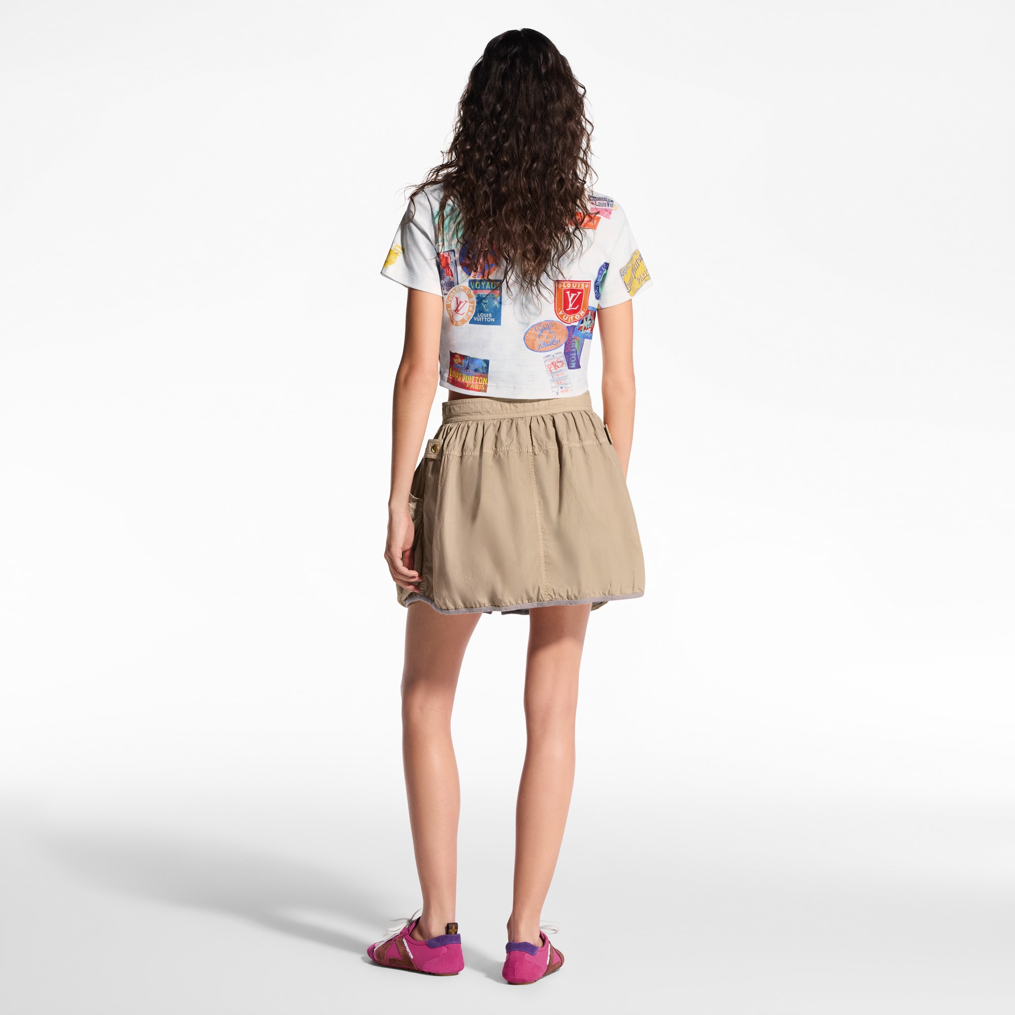 マヒナ パッチプリント クロップトップ  ウィメンズ ウェア(洋服) (製品ズーム)