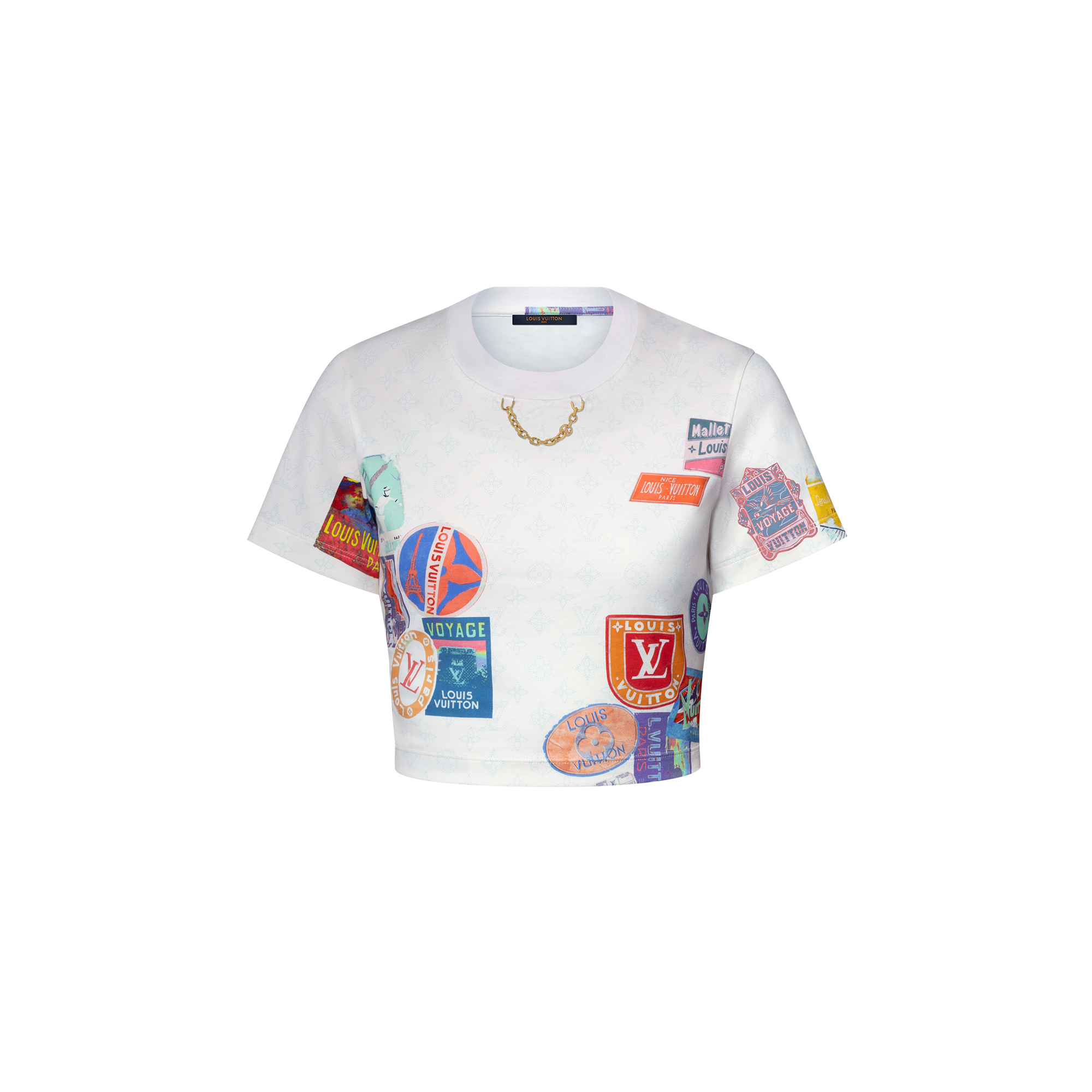 マヒナ パッチプリント クロップトップ  ウィメンズ ウェア(洋服) (製品ズーム)