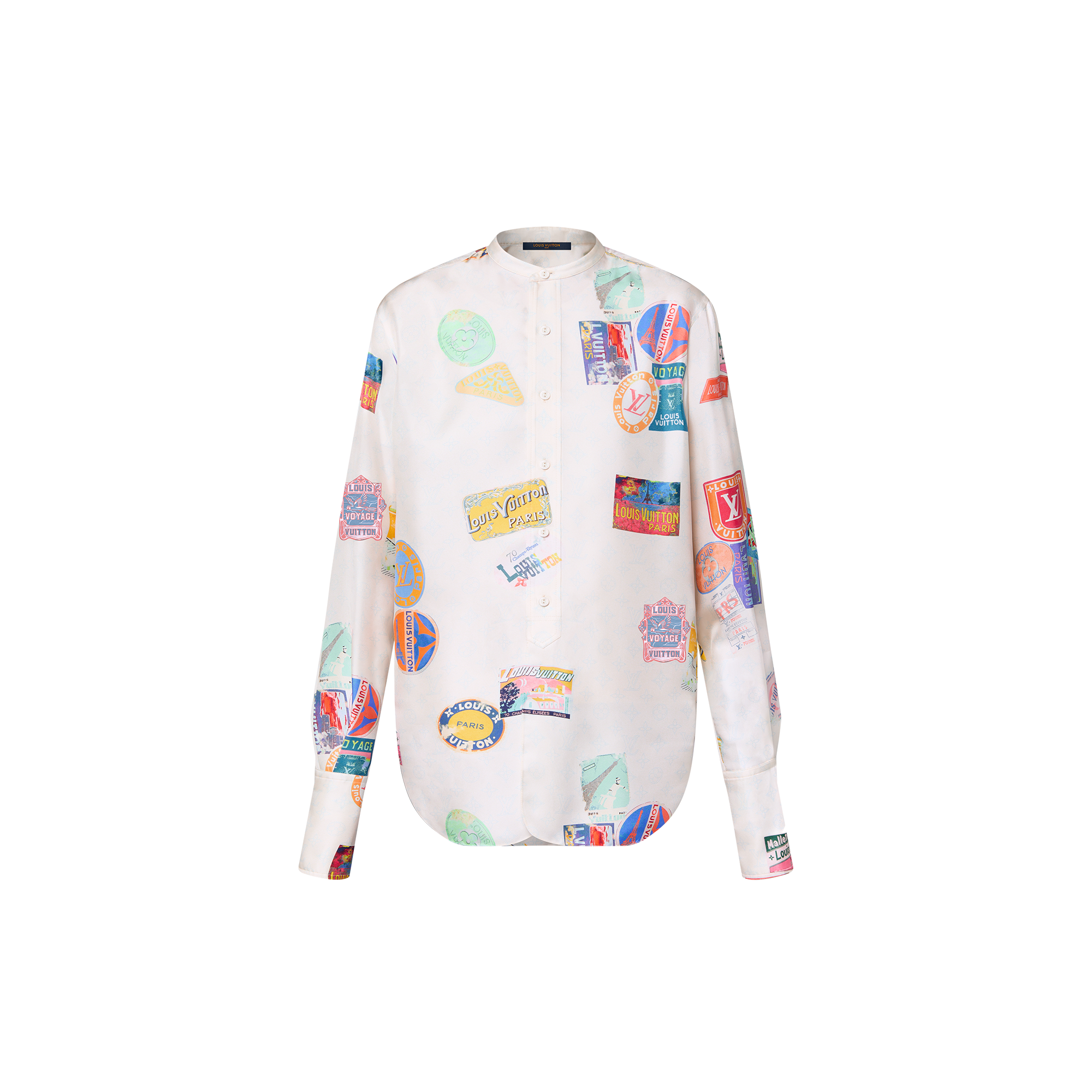 マヒナ パッチ シルクシャツ  ウィメンズ ウェア(洋服) (製品ズーム)