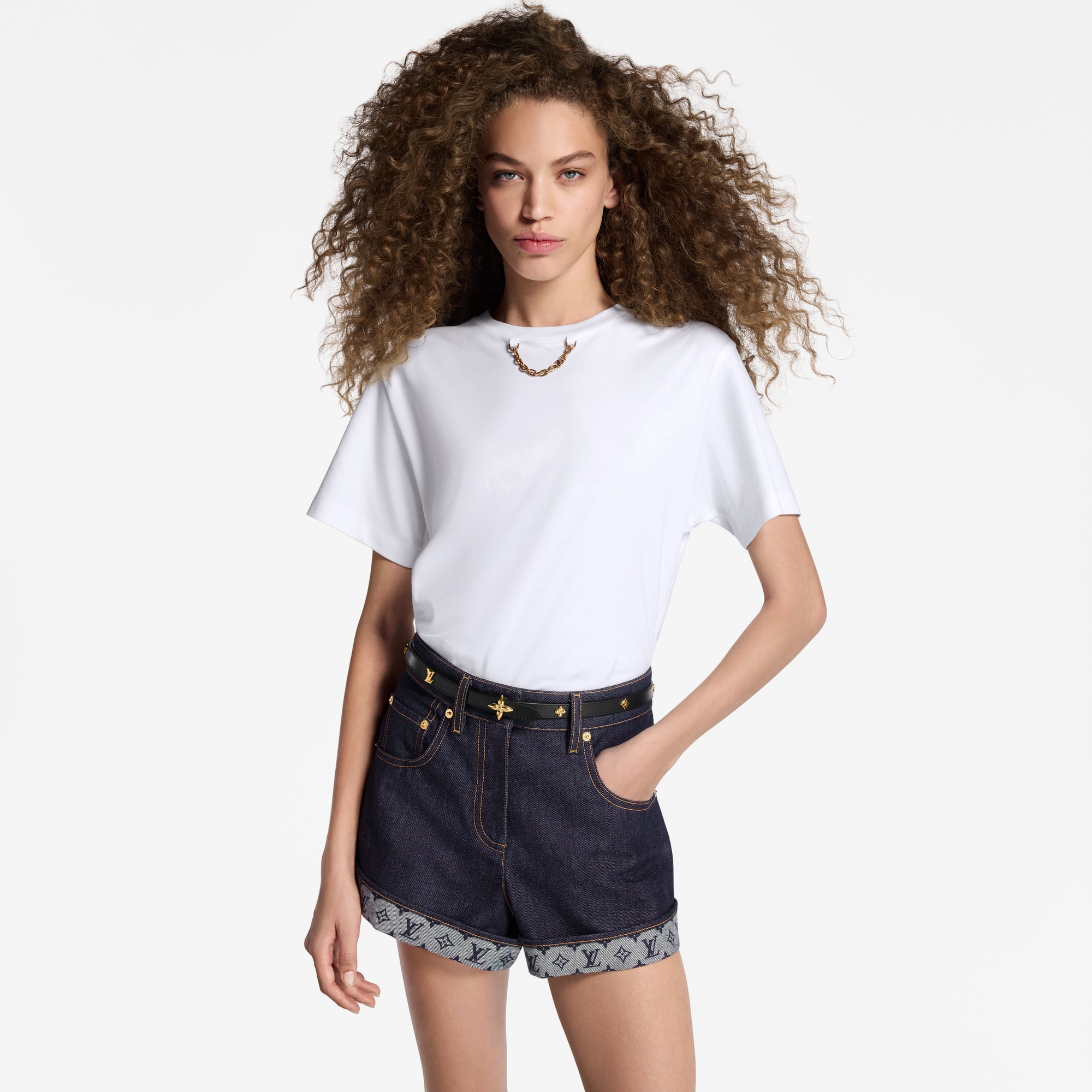 ベルト･ミニ フラワーグラム スタッズ 15MM  ウィメンズ アクセサリー (製品ズーム)