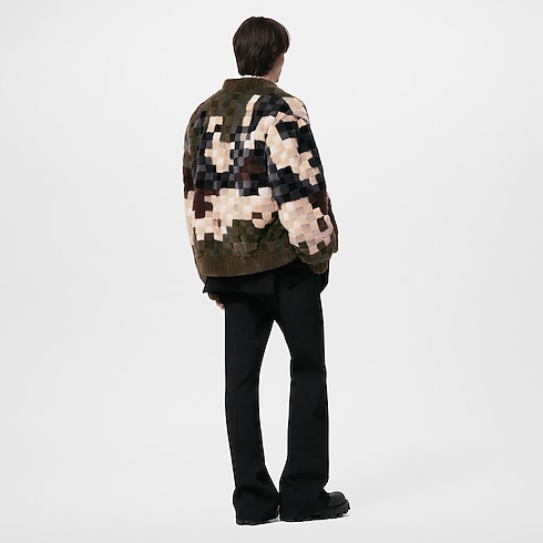 ミンクダミエインターシャブルゾン メンズ ウェア(洋服) (製品ズーム)