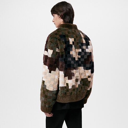 ミンクダミエインターシャブルゾン メンズ ウェア(洋服) (製品ズーム)