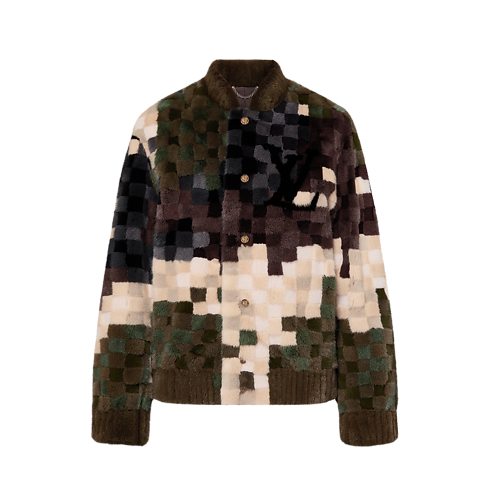 ミンクダミエインターシャブルゾン メンズ ウェア(洋服) (製品ズーム)