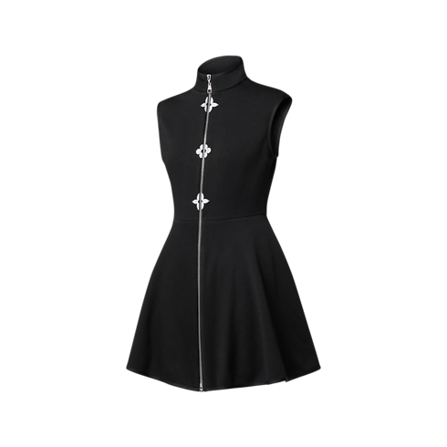モノグラムアクセント Aラインドレス ウィメンズ ウェア(洋服) (製品ズーム)