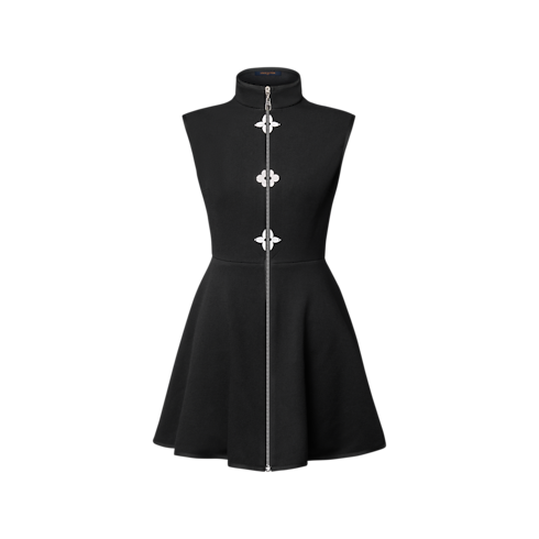 モノグラムアクセント Aラインドレス ウィメンズ ウェア(洋服) (製品ズーム)