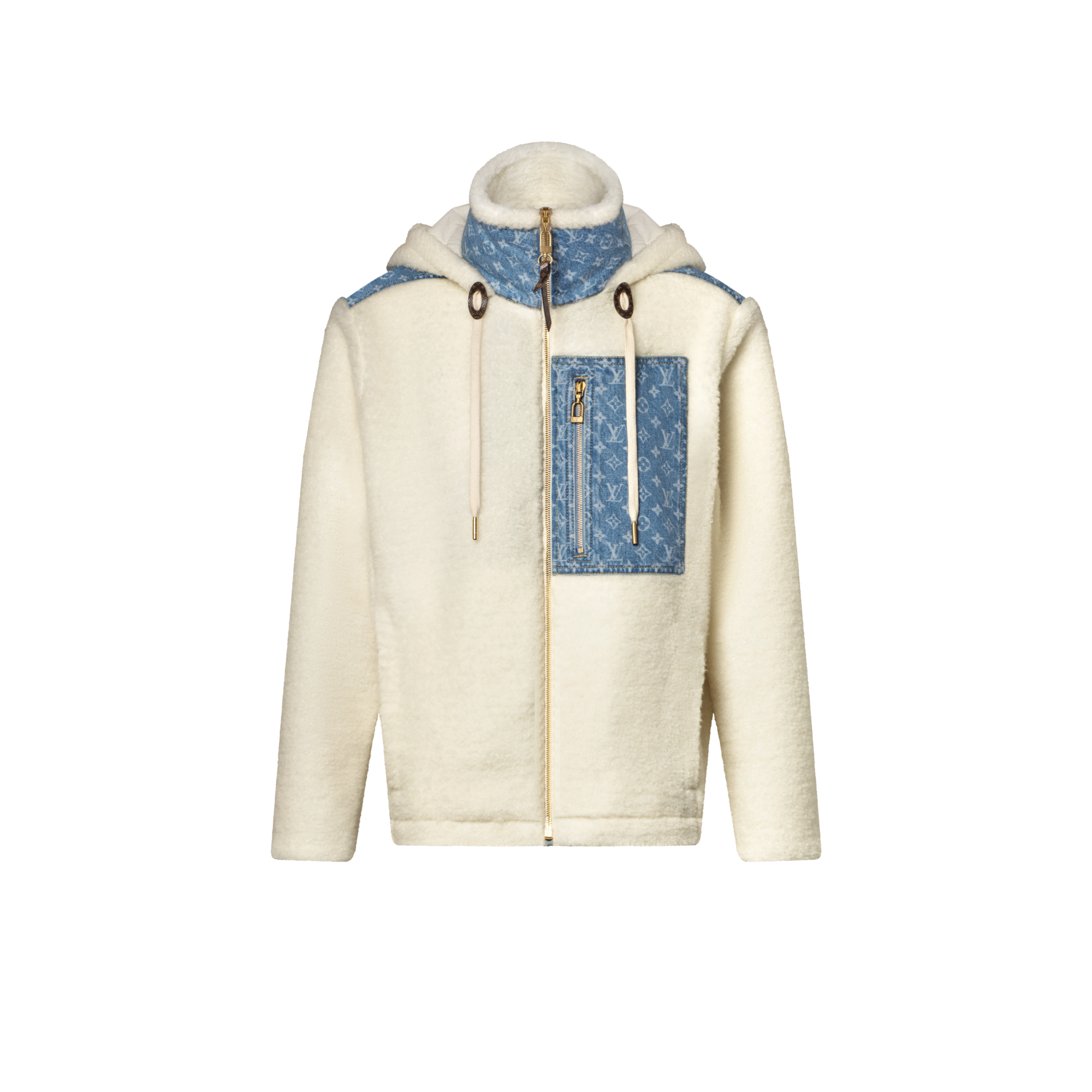 モノグラムアクセント フリースジャケット  ウィメンズ ウェア(洋服) (製品ズーム)