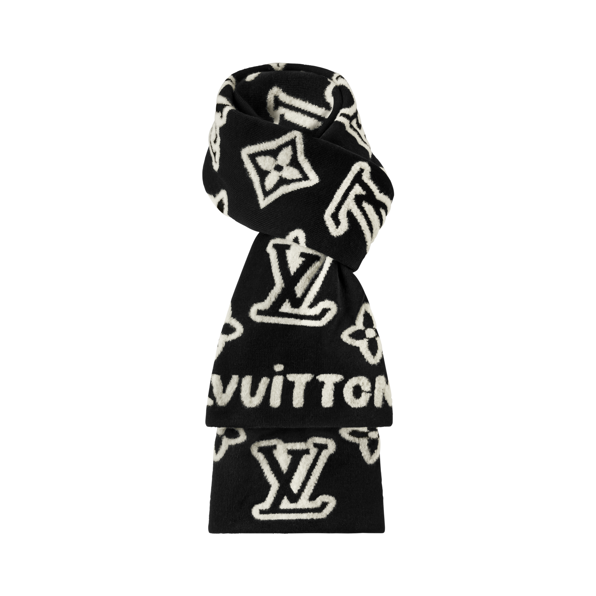 マフラー･モノグラム ブラスト ニット S00 メンズ アクセサリー (製品ズーム)