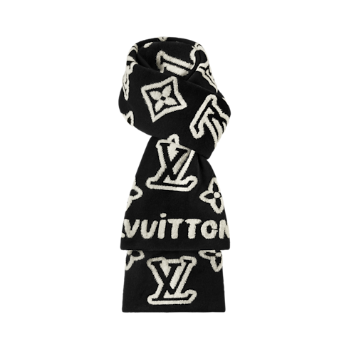 マフラー・モノグラム ブラスト ニット S00 メンズ アクセサリー (製品ズーム)