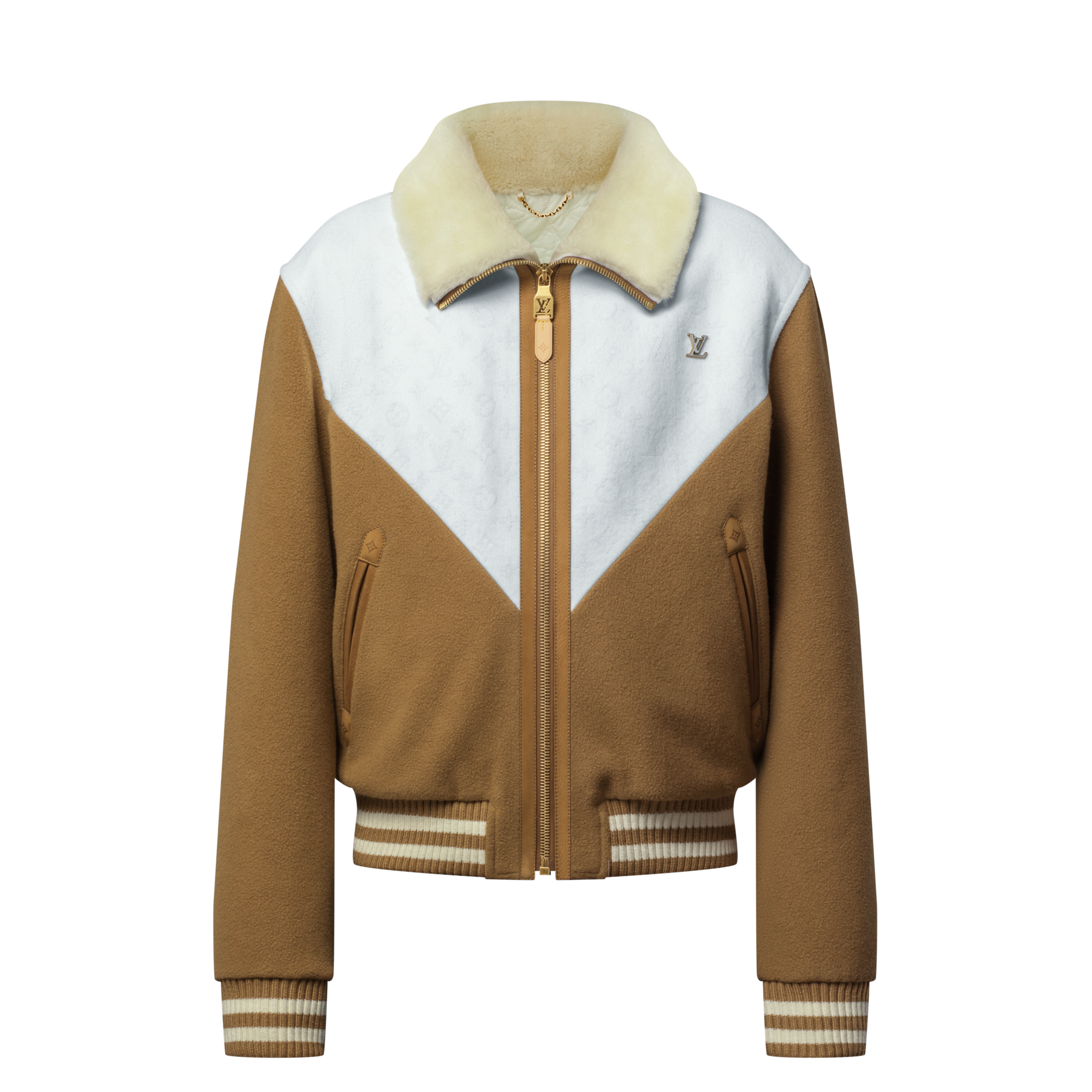 モノグラムブルゾンウィズシアリングカラー  メンズ ウェア(洋服) (製品ズーム)