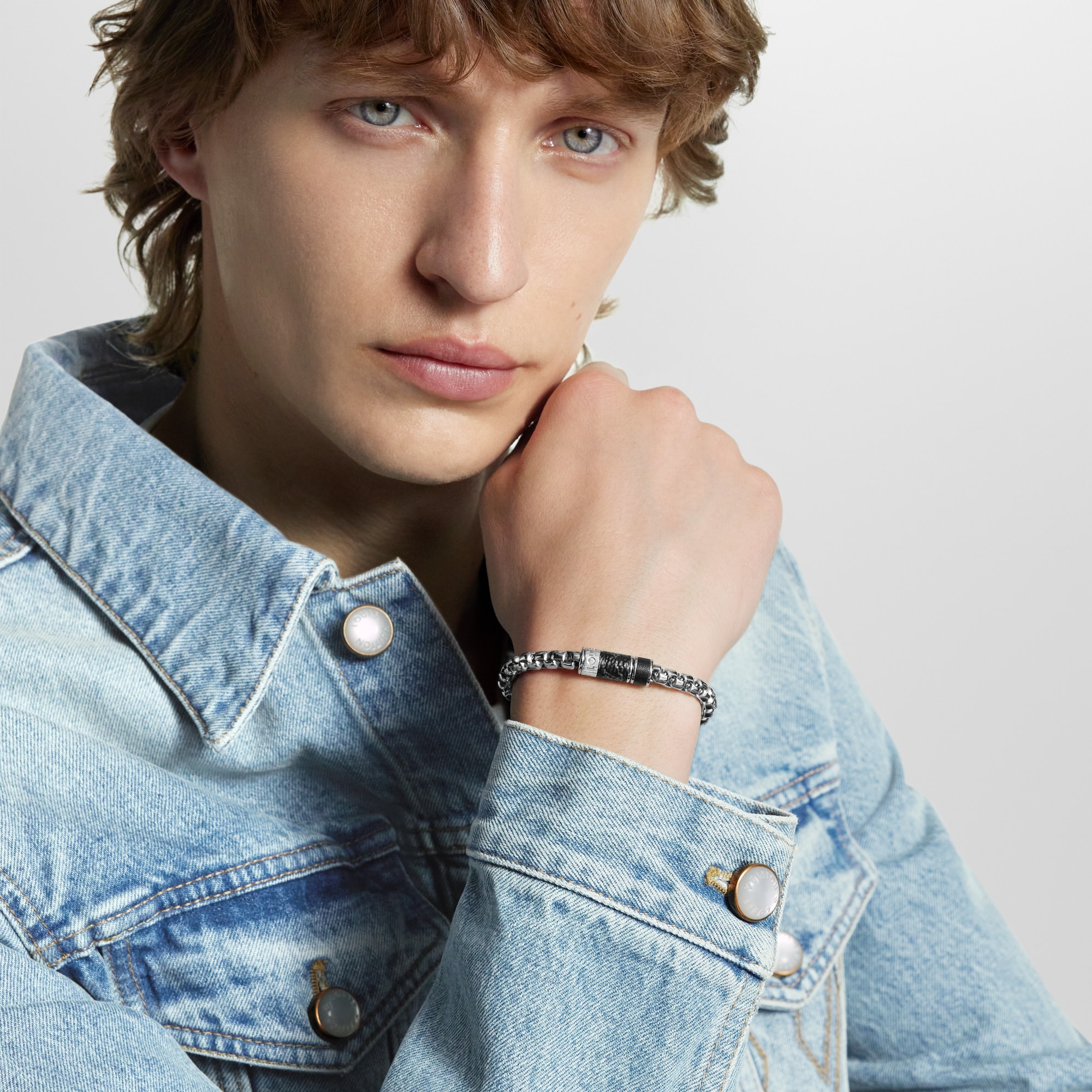 ブレスレット･チェーン モノグラム S00 メンズ ファッションジュエリー (製品ズーム)