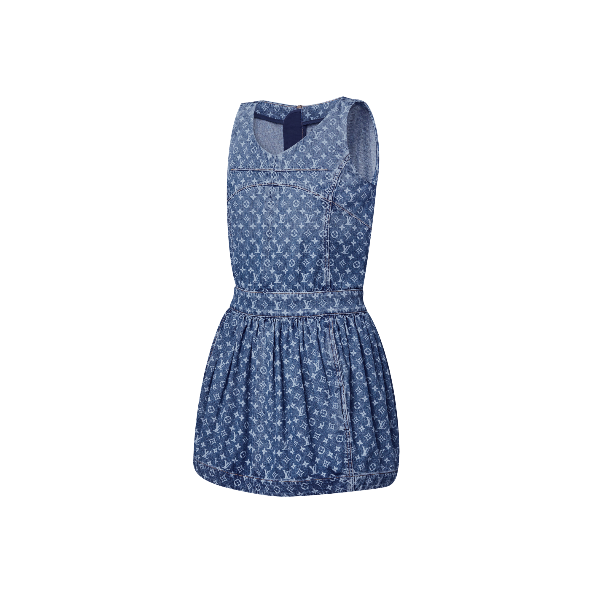 モノグラム デニムドレス  ウィメンズ プレタポルテ(洋服) (製品ズーム)