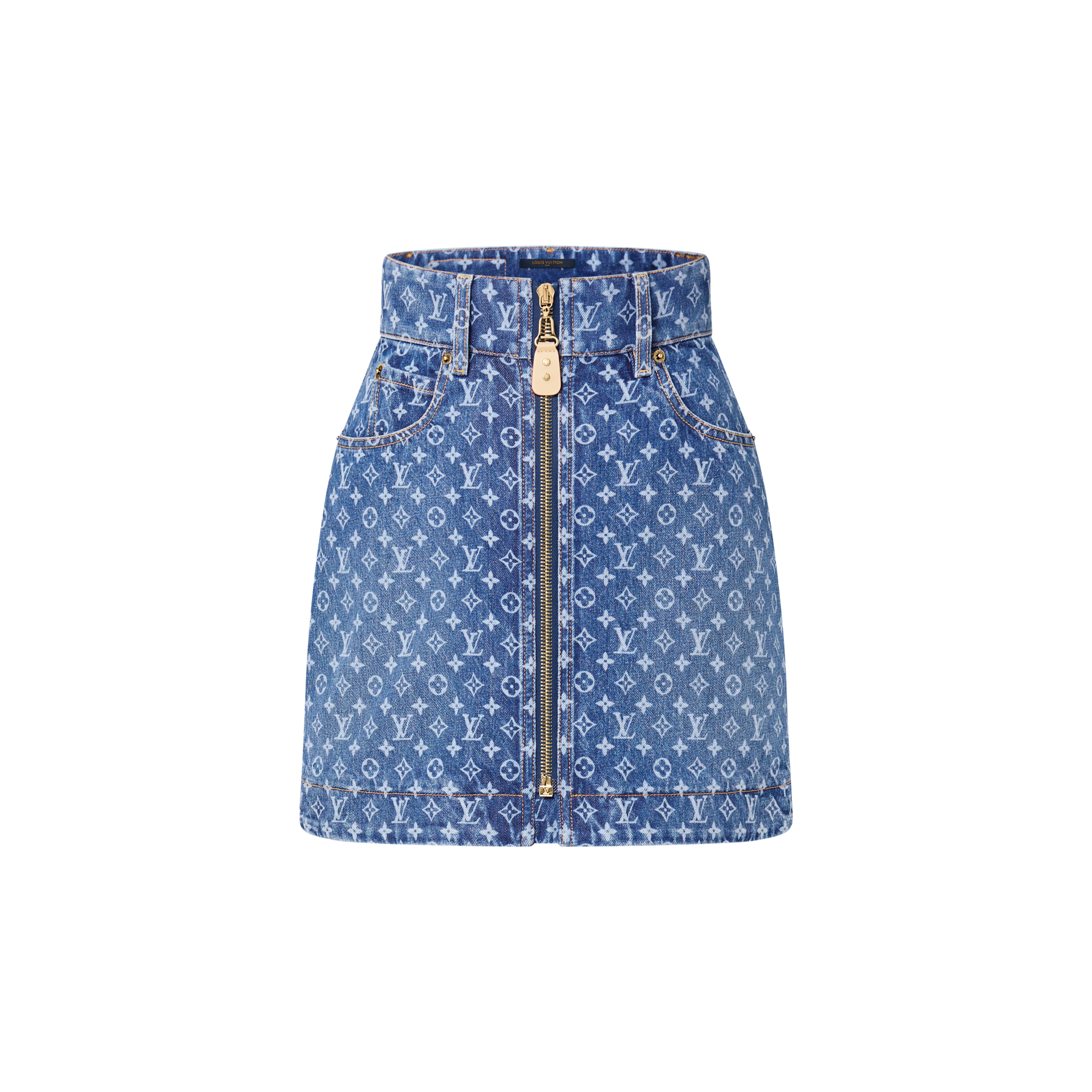 モノグラム デニム ミニスカート  ウィメンズ ウェア(洋服) (製品ズーム)