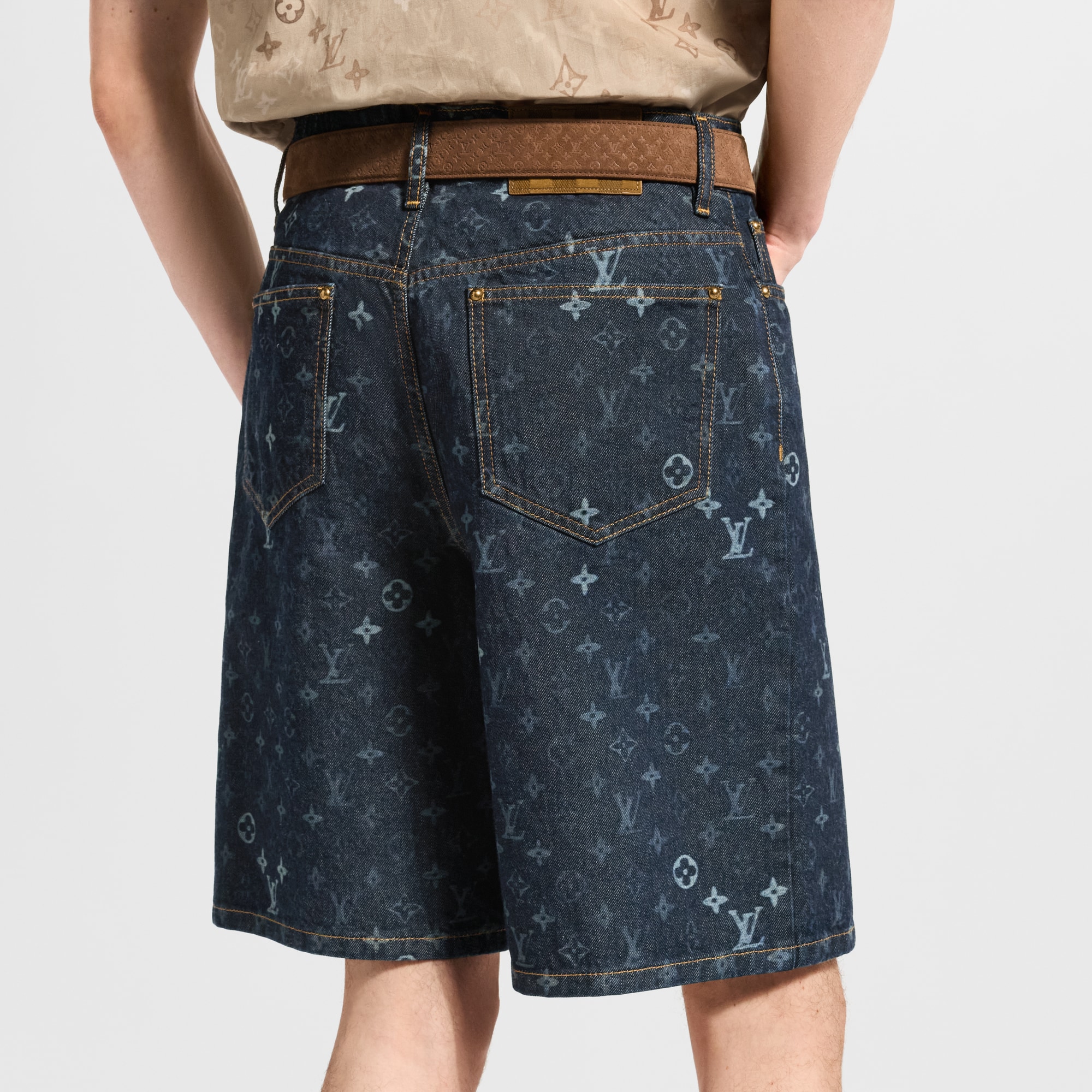 モノグラム・デニム ショートパンツ ｜ルイ・ヴィトン 公式サイト - 1AK6R0