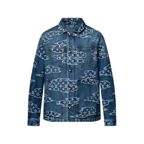 モノグラム デニム スケートパンツ メンズ ウェア(洋服)