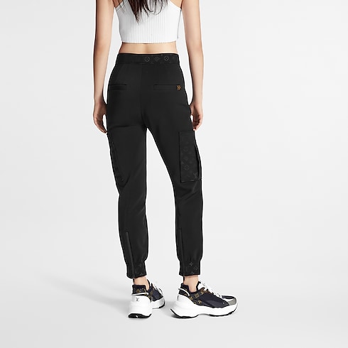 モノグラムディテールカーゴパンツ ウィメンズ ウェア(洋服) (製品ズーム)