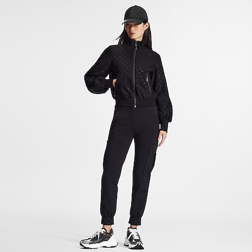 モノグラムディテールカーゴパンツ ウィメンズ ウェア(洋服) (製品ズーム)