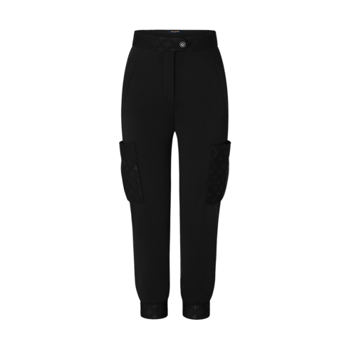 モノグラムディテールカーゴパンツ ウィメンズ ウェア(洋服) (製品ズーム)