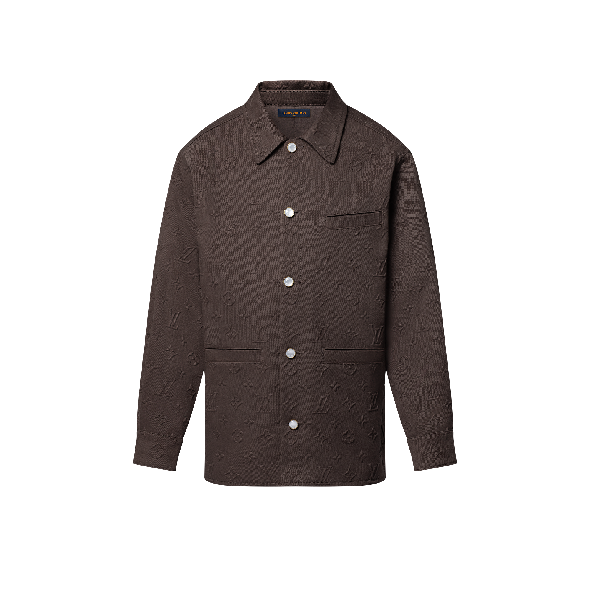 モノグラムエンボスド オーバーシャツ  メンズ ウェア(洋服) (製品ズーム)