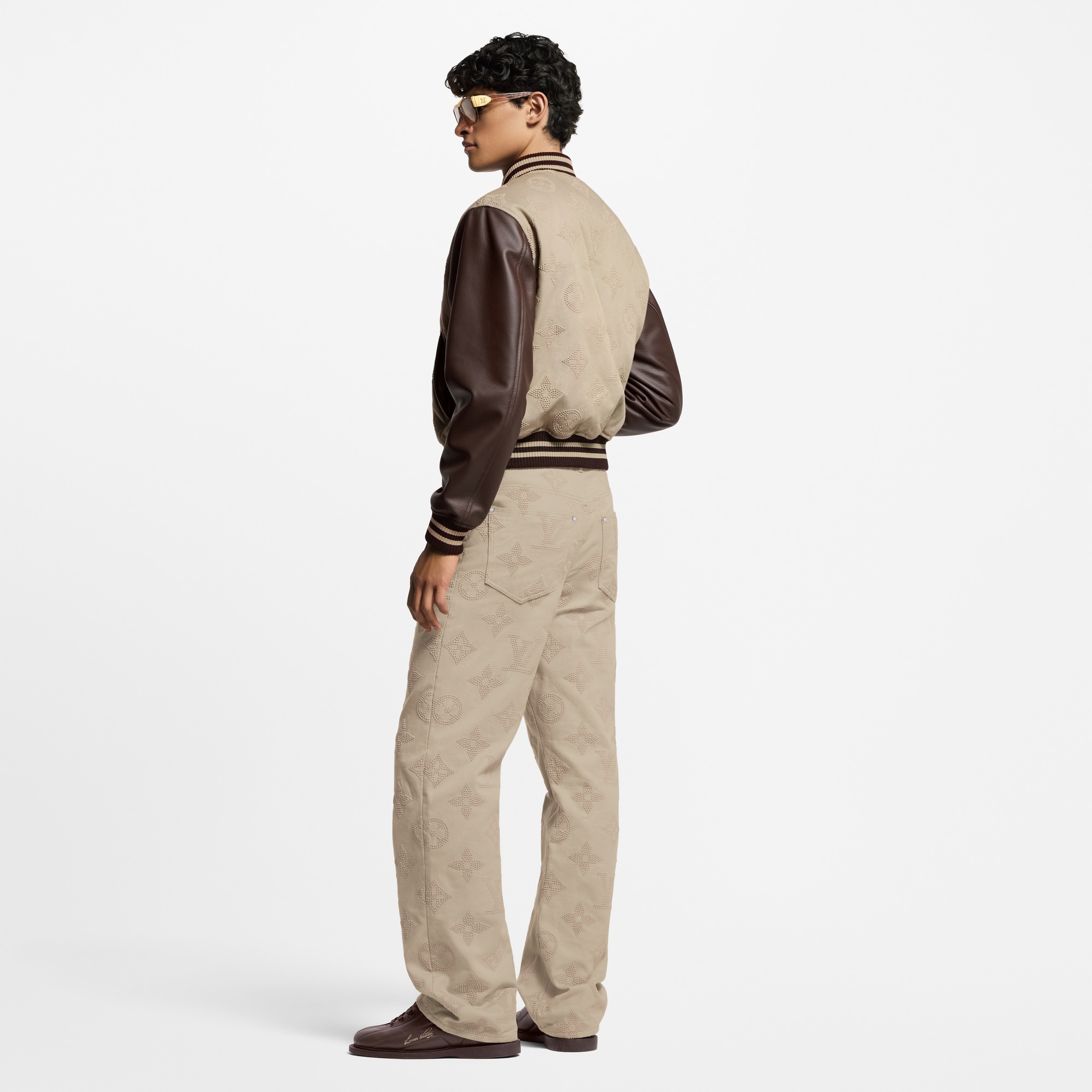 モノグラムエンブロイダリー スケートパンツ  メンズ プレタポルテ(洋服) (製品ズーム)