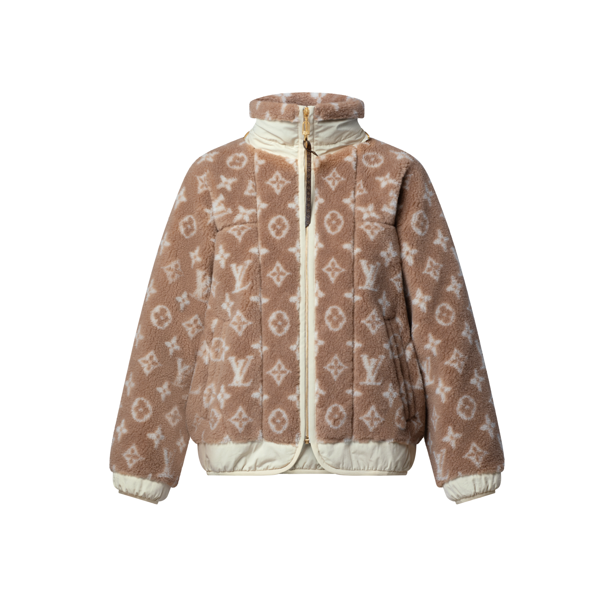 モノグラム フリース フーデッドジャケット  ウィメンズ ウェア(洋服) (製品ズーム)
