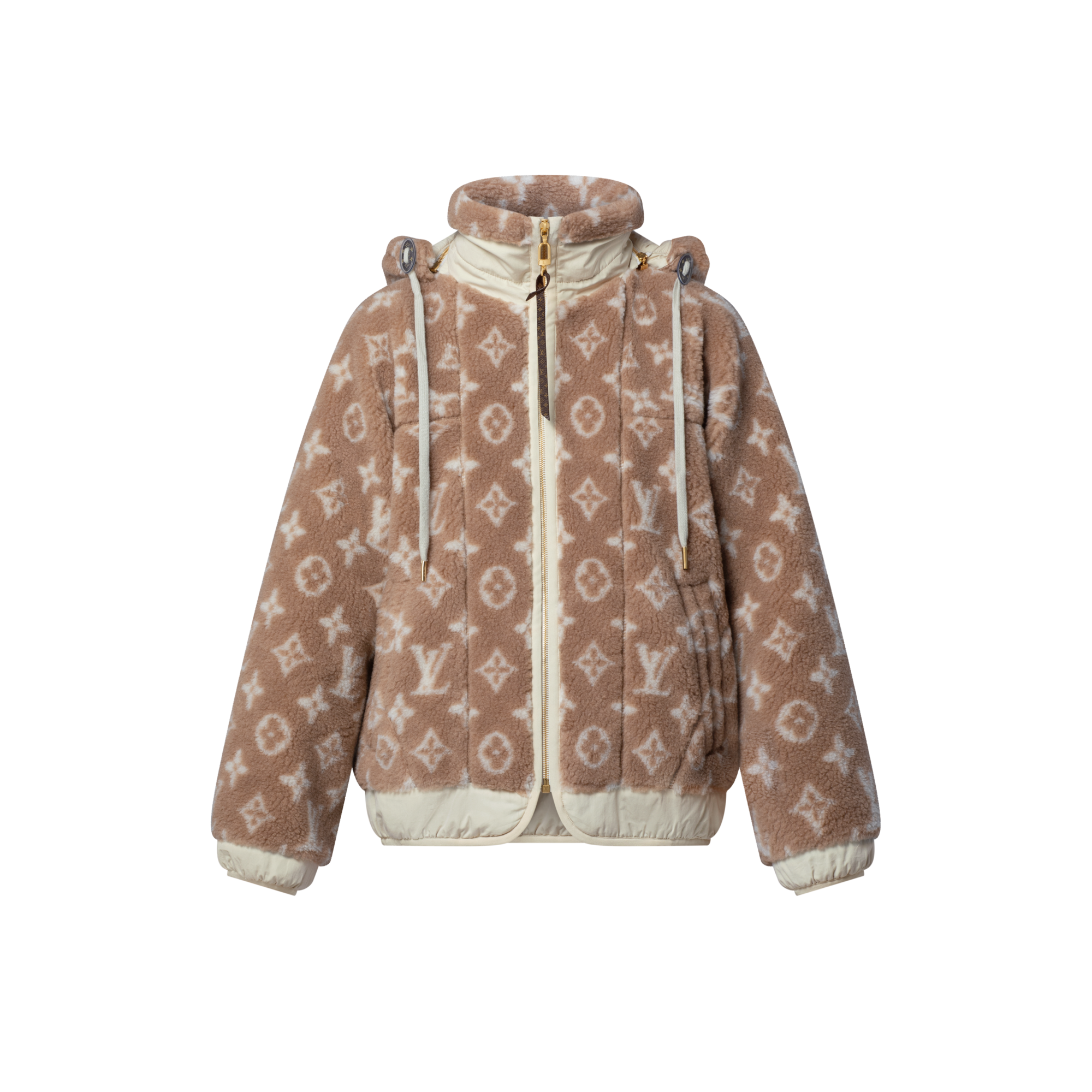 モノグラム フリース フーデッドジャケット  ウィメンズ ウェア(洋服) (製品ズーム)