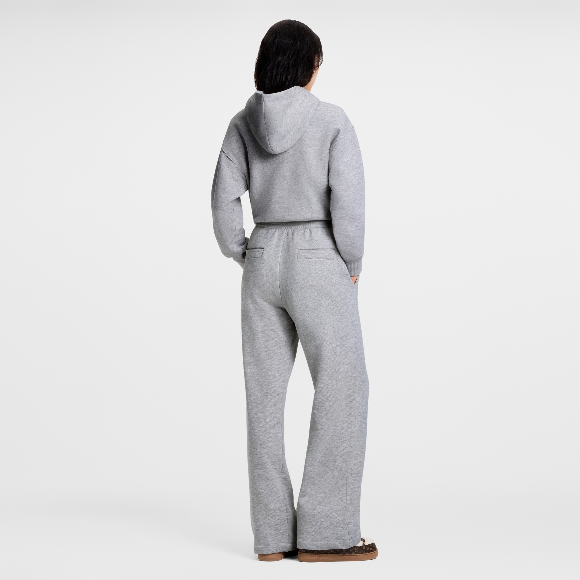 モノグラムフラワー アクセントフーディ  ウィメンズ ウェア(洋服) (製品ズーム)